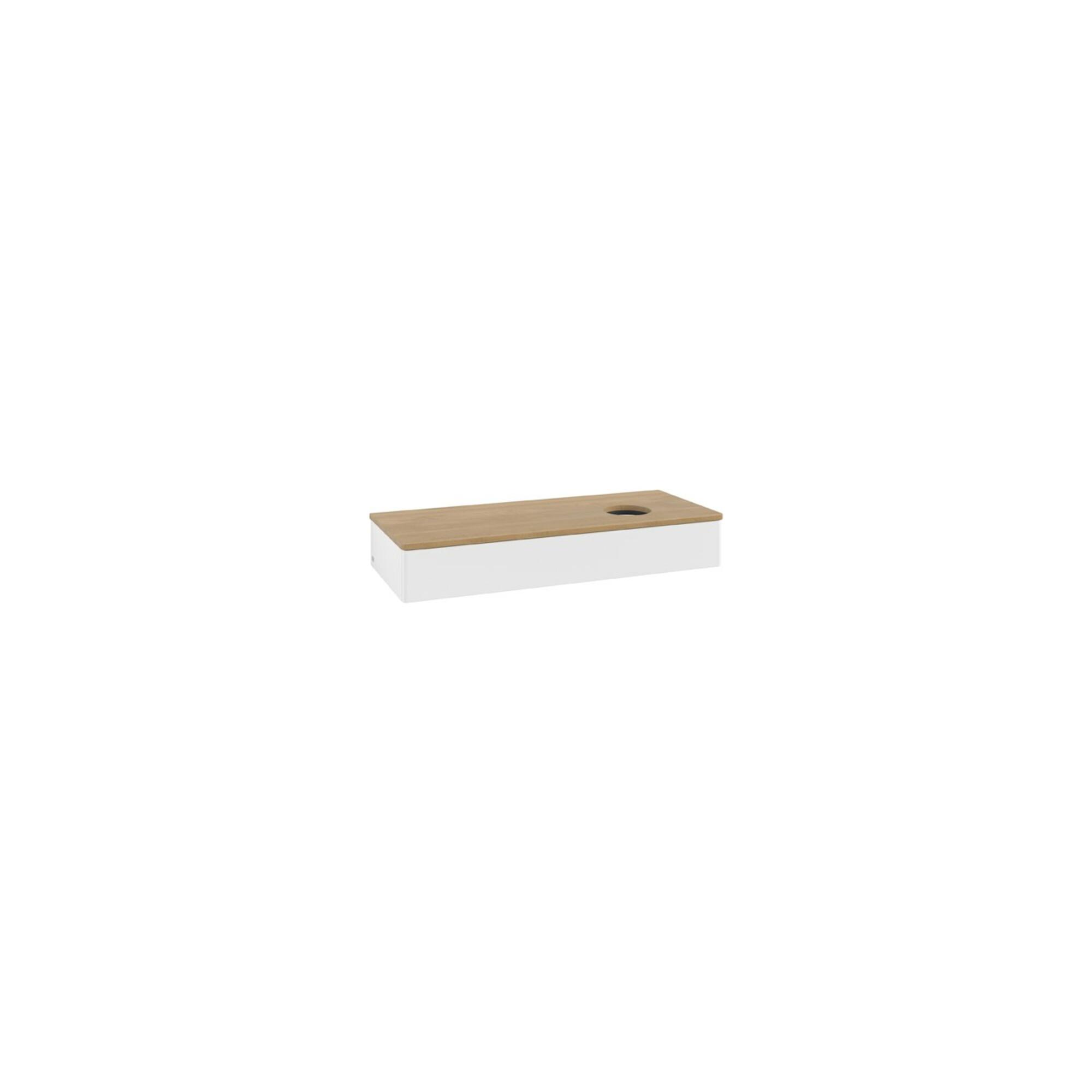 V&B Waschtischunterschrank Ohne Frontstruktur Antao 120X19X50Cm, Wbp Hon. Oa, Wh. M Lac ; Villeroy & Boch (K12011MT)