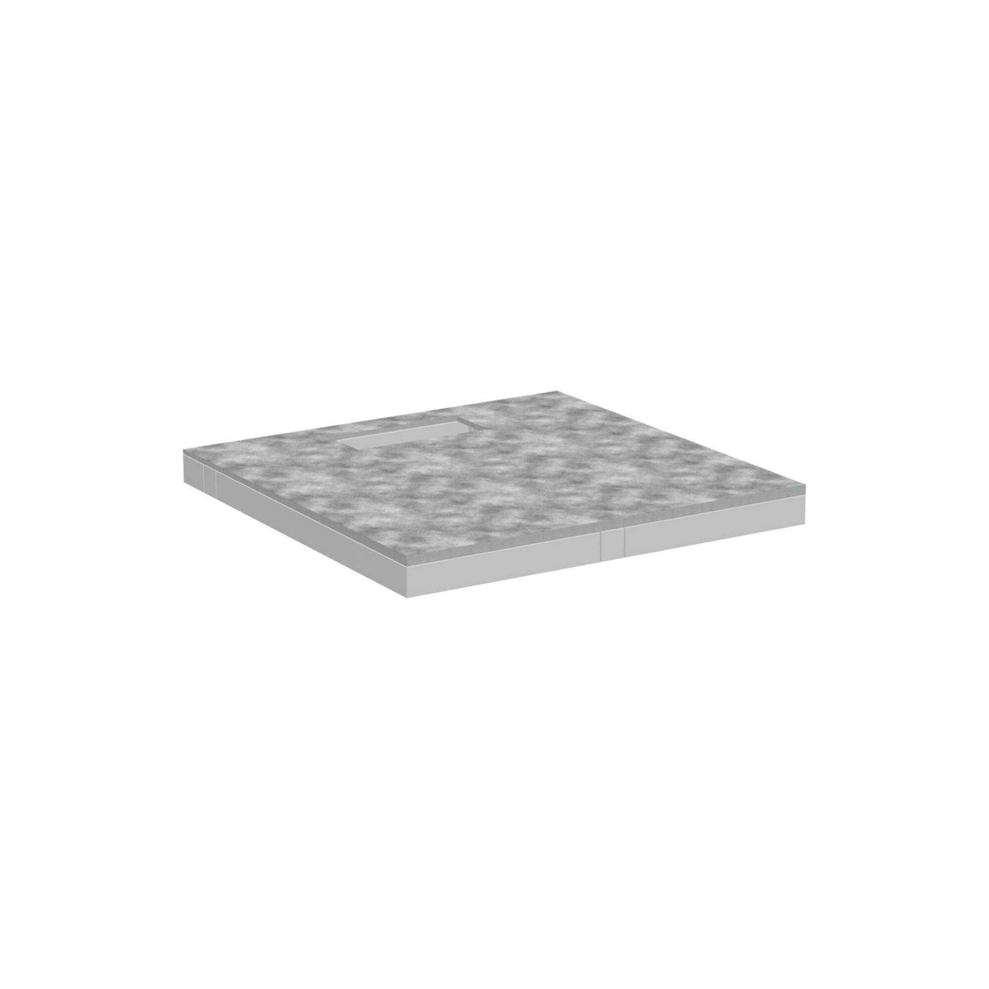 Hansgrohe Duschelement Raindrain Board 1000X1000Mm, Befl, M Install-Set, Chr (56256000)