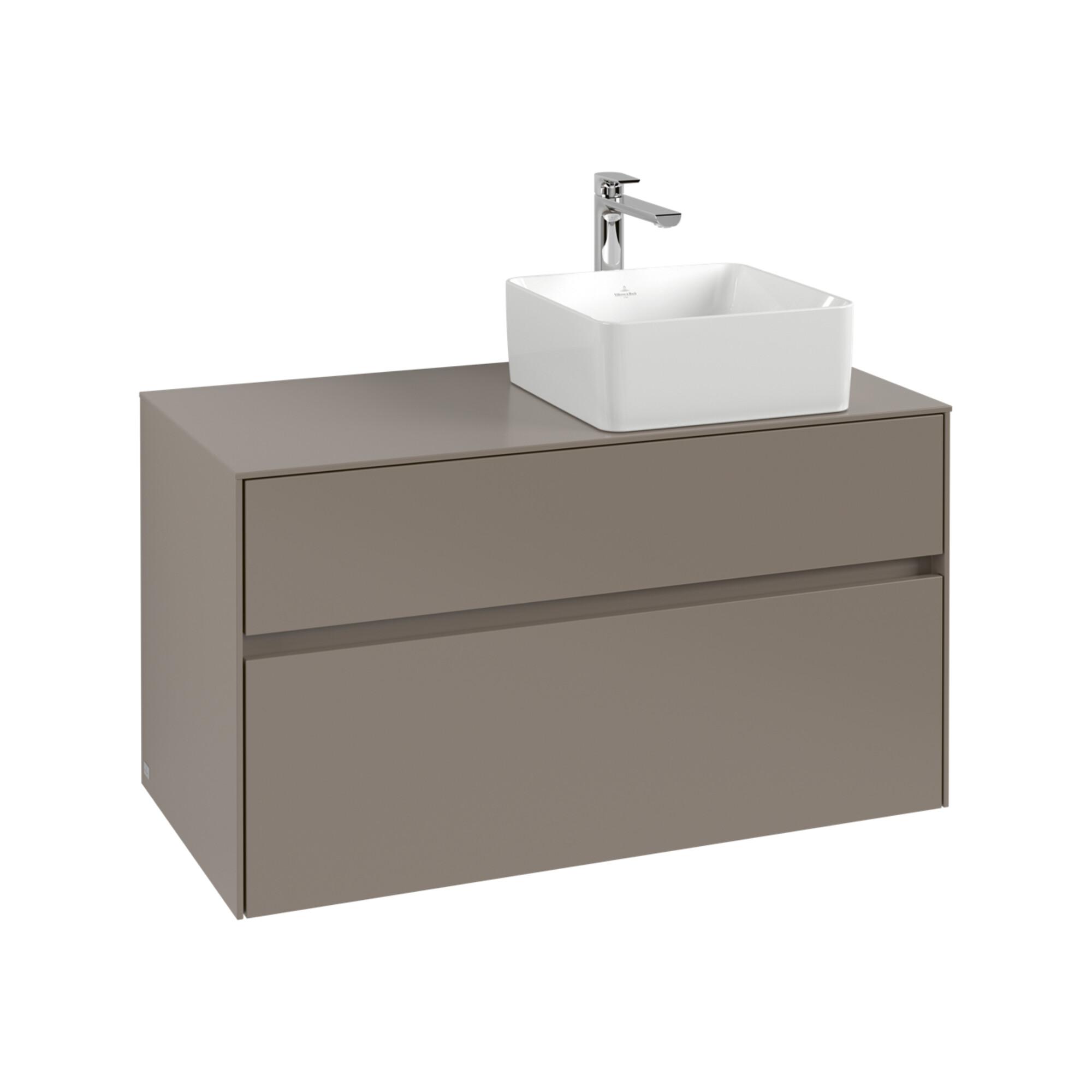 V&B Waschtischunterschrank Collaro 100X54,8X50Cm, Wt Rechts, Soft Green ; Villeroy & Boch (C04000AF)