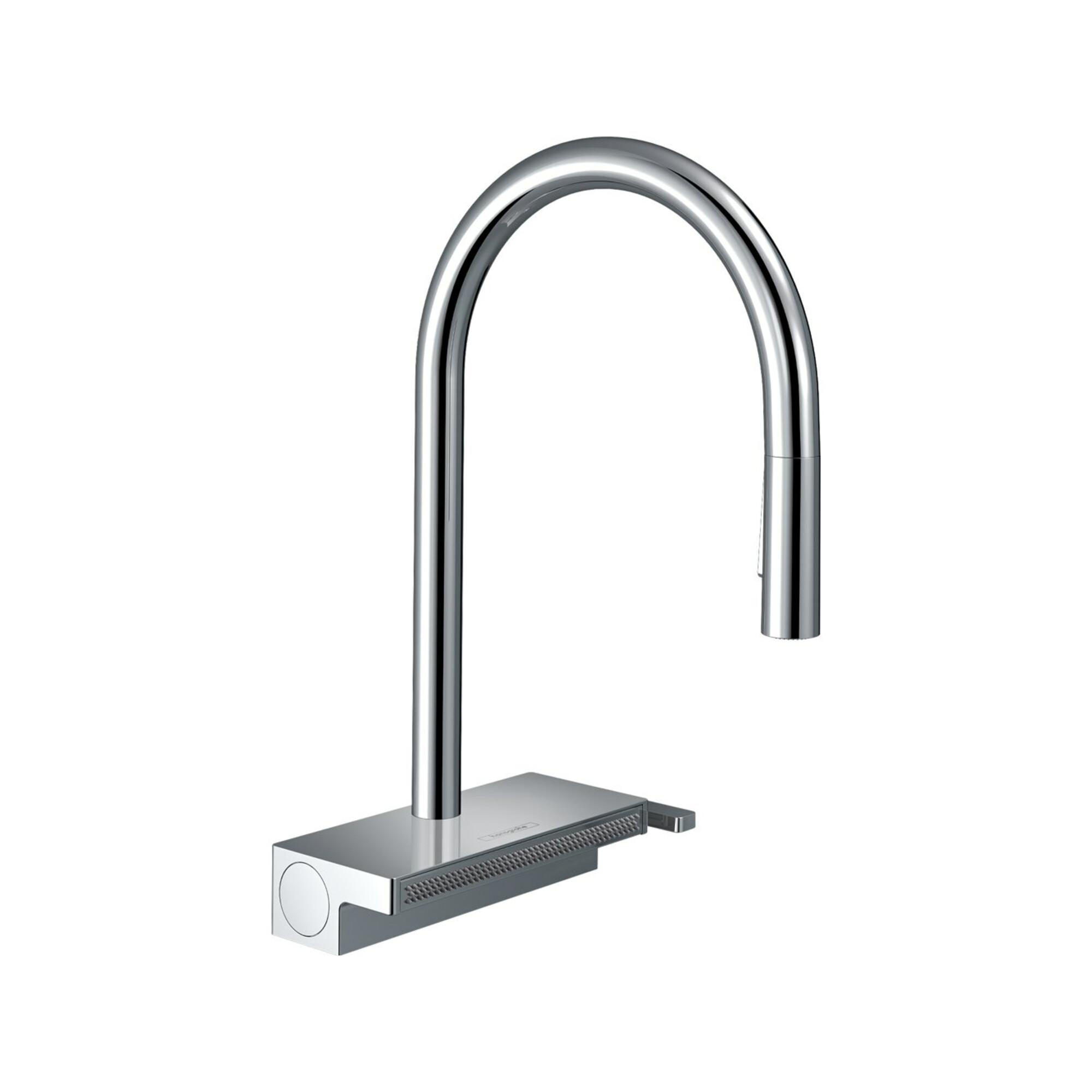 Hansgrohe SpüLtisch-Einhebelmischer 170 Aquno Select M81 Mit Ausziehbrause, 3Jet, Sbox, Chrom (73831000)