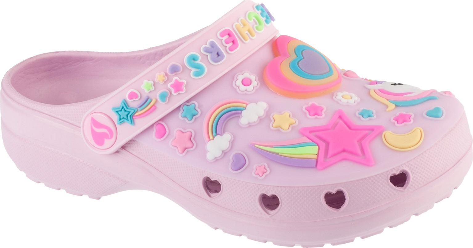 Skechers Heart Charmer - Girly Land 308406L-LPMT, Infradito, Per Ragazze, Rosa
