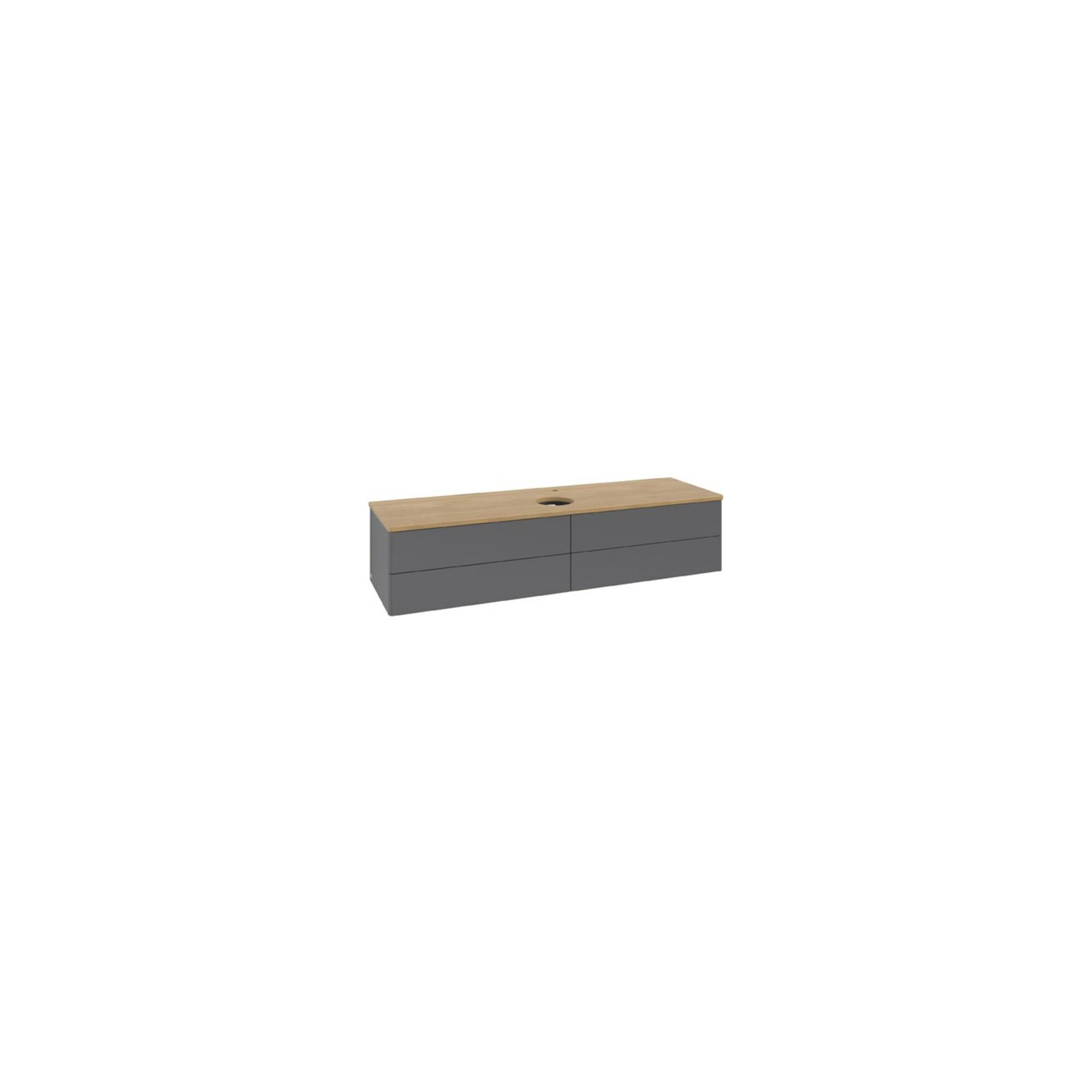 V&B Waschtischunterschrank Ohne Frontstruktur Antao 160X50Cm, Hl, Wbp Hon. Oa, A M Lac ; Villeroy & Boch (K25051GK)