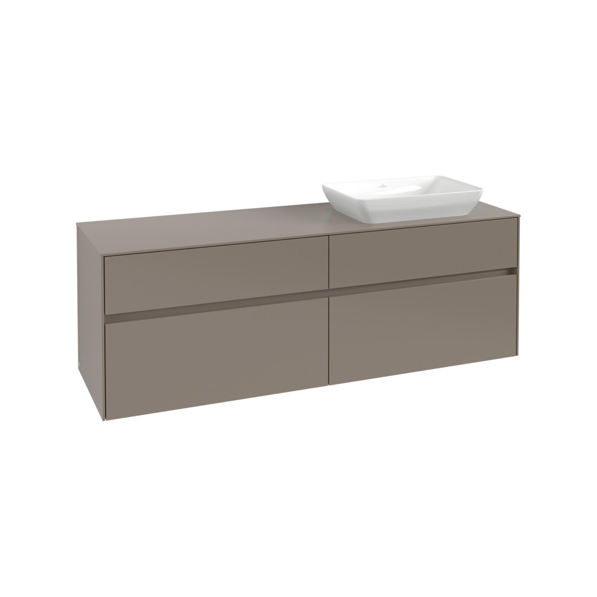 V&B Waschtischunterschrank Collaro 160X54,8X50Cm, WT R, LED 12W, Mar Bl. ; Villeroy & Boch (C122B0VQ)