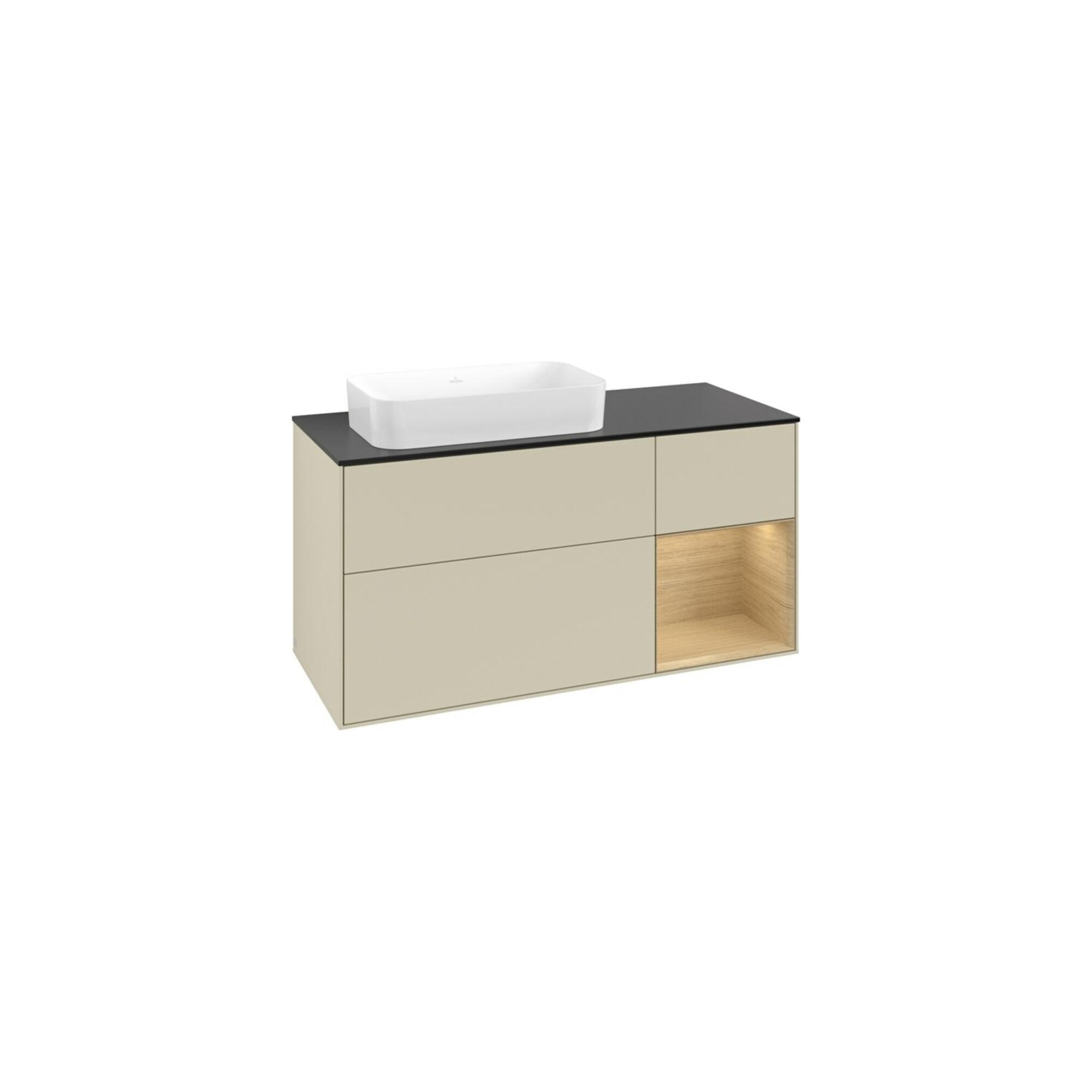 V&B Waschtischunterschrank Finion 120X60 Cm, Reg Re Oa Ven, Si Gr M Lac ; Villeroy & Boch (F692PCHJ)