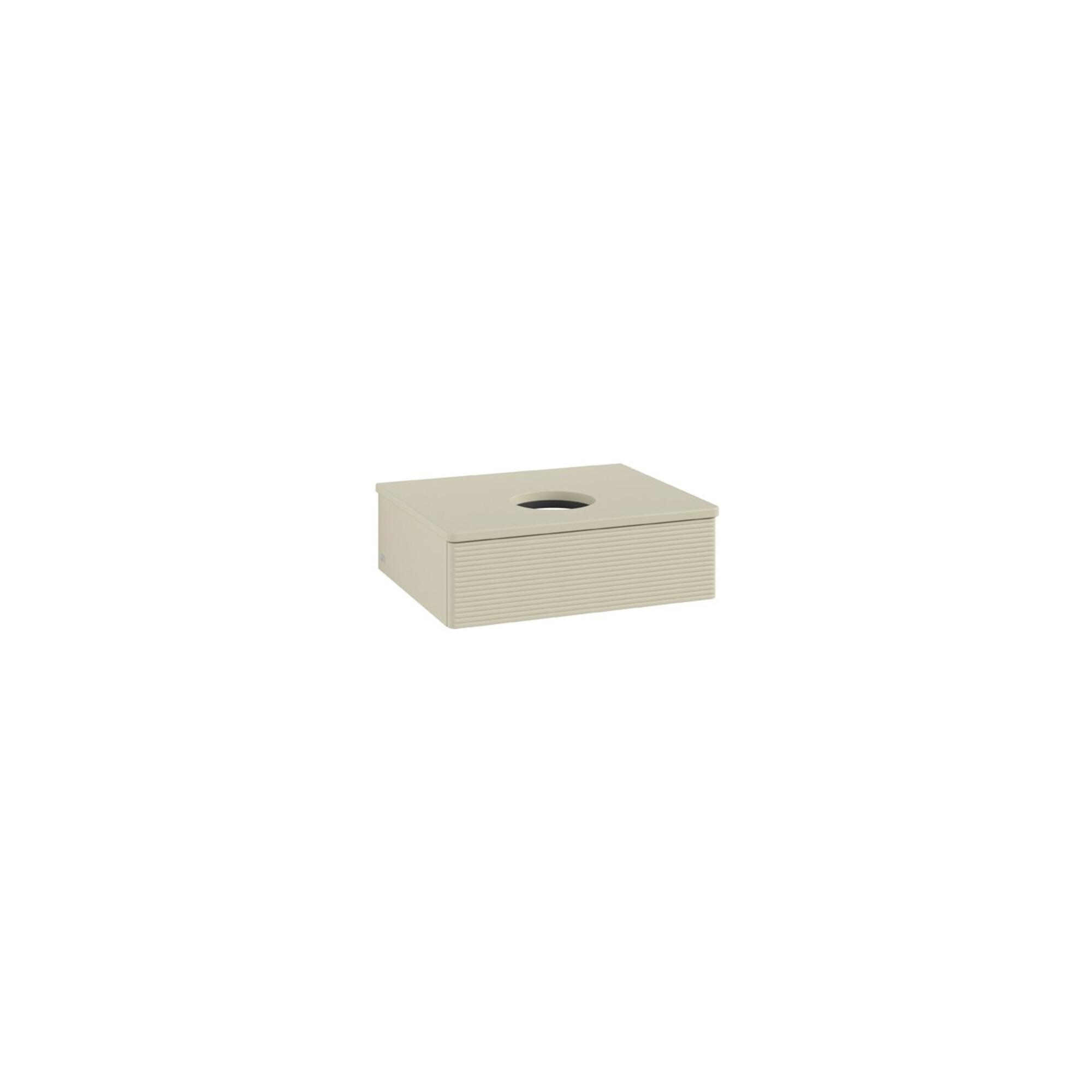 V&B Waschtischunterschrank Mit Frontstruktur Antao 60X19X50Cm, Wbp-Farbe Lac, Si Gr M Lac ; Villeroy & Boch (K07110HJ)