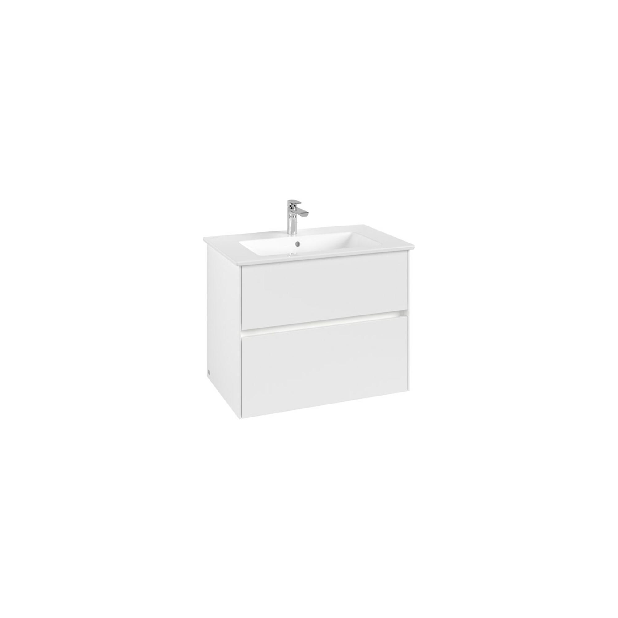 V&B Waschtischunterschrank Collaro 76,1X61X48Cm, Wt Mi, Led 5,5W, Wh. Ma ; Villeroy & Boch (C144B0MS)
