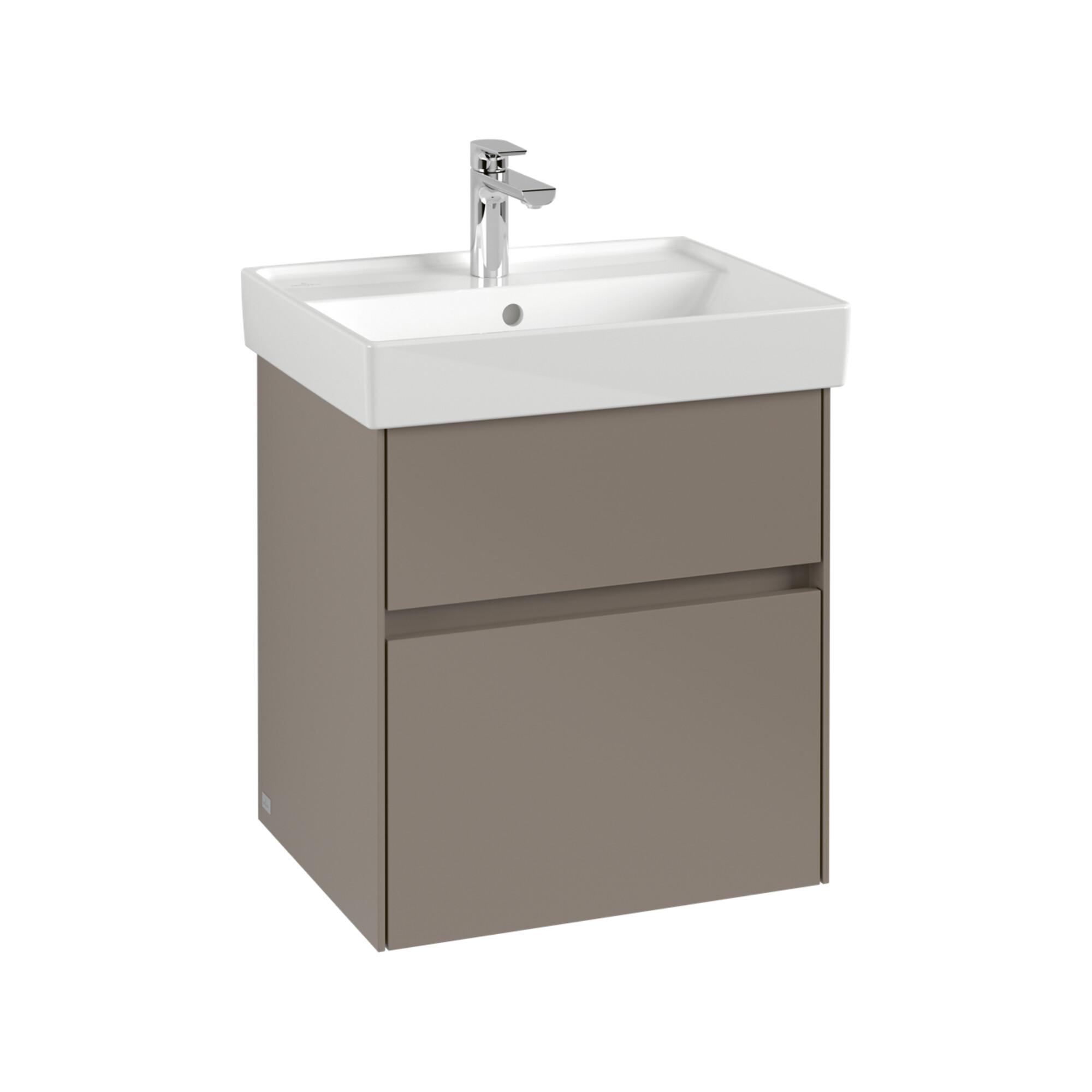 V&B Waschtischunterschrank Collaro 51X54,6X41,4Cm, Wt Mittig, Cashmere Grey ; Villeroy & Boch (C00700VN)