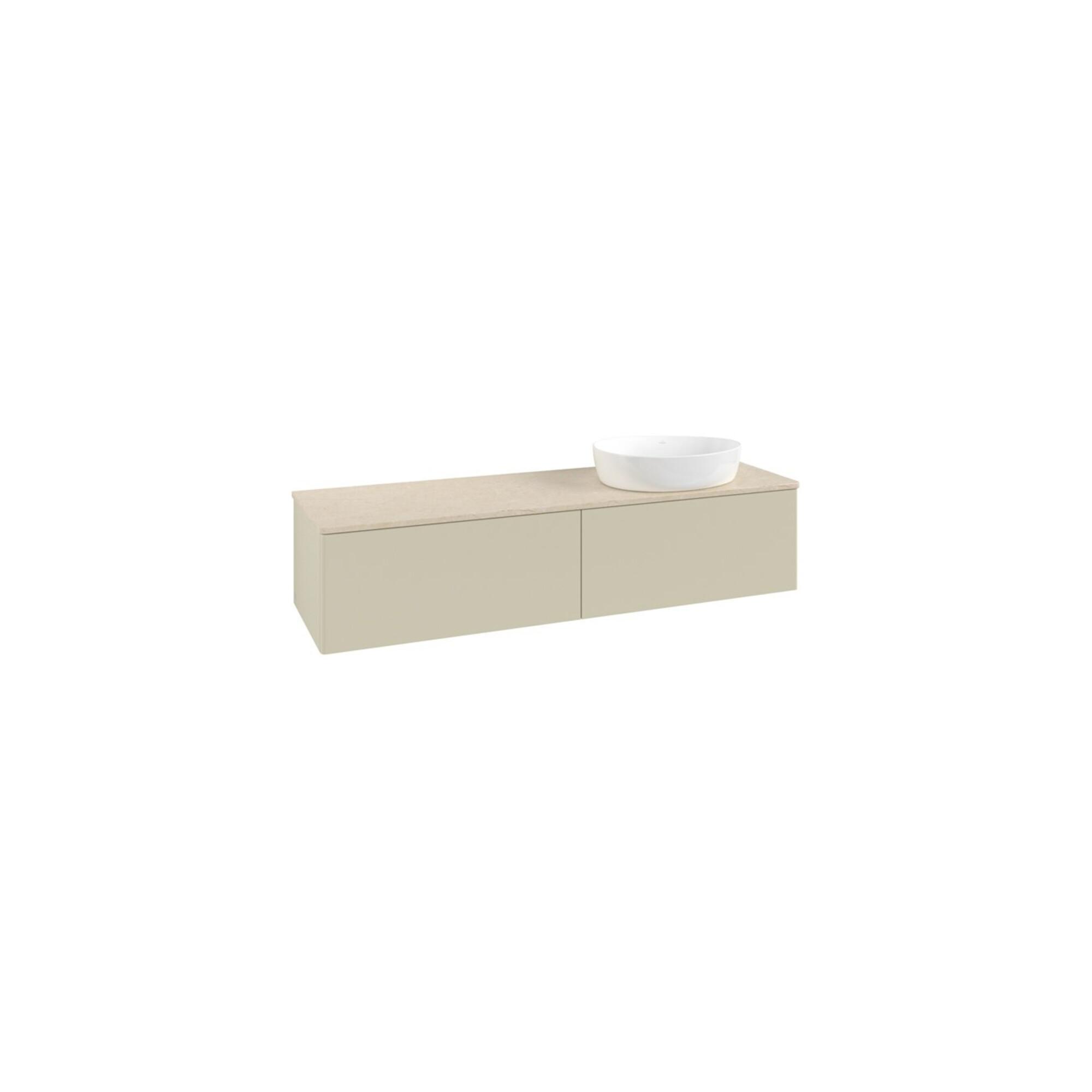 V&B Waschtischunterschrank Ohne Frontstruktur -Beleuchtung Antao 160X50Cm, Wbp-Farbe Botti., Si Gr M Lac ; Villeroy & Boch (L38013HJ)