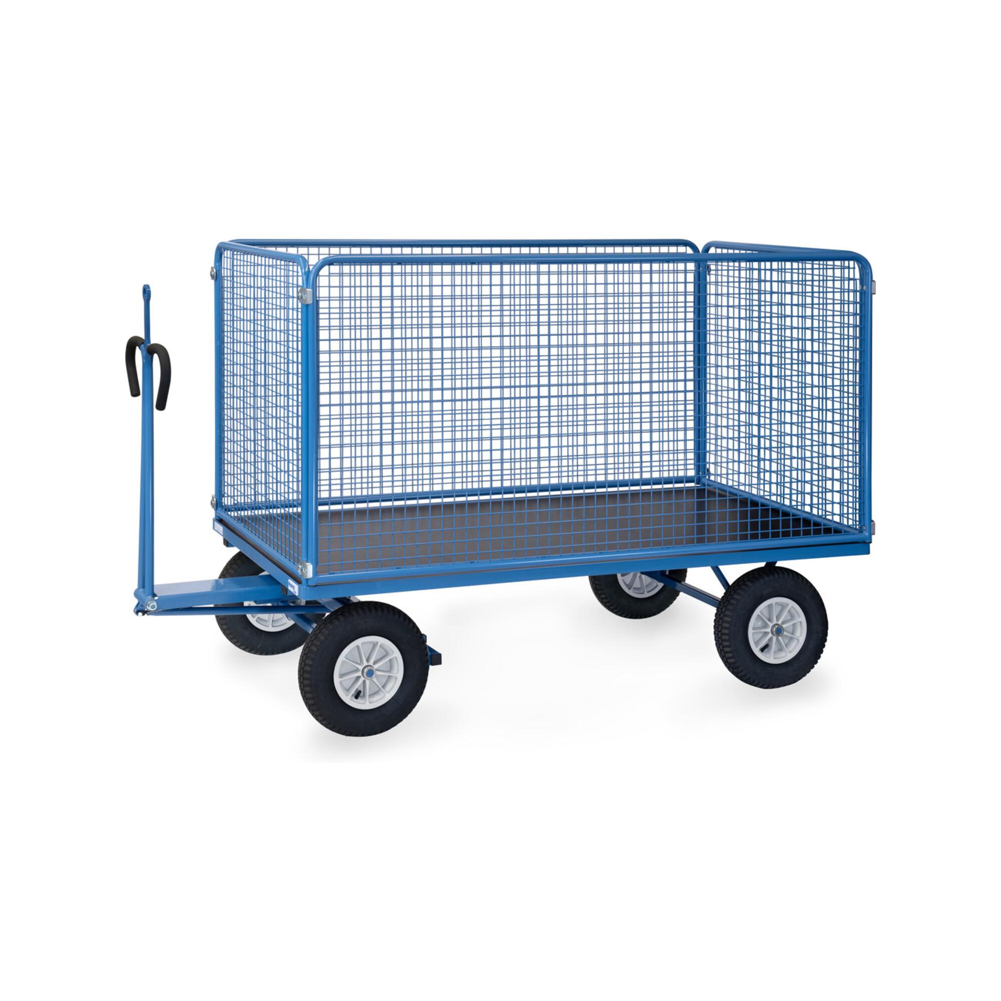 Fetra Handpritschenwagen 6446L Mit ZugöSe (6446LZ)