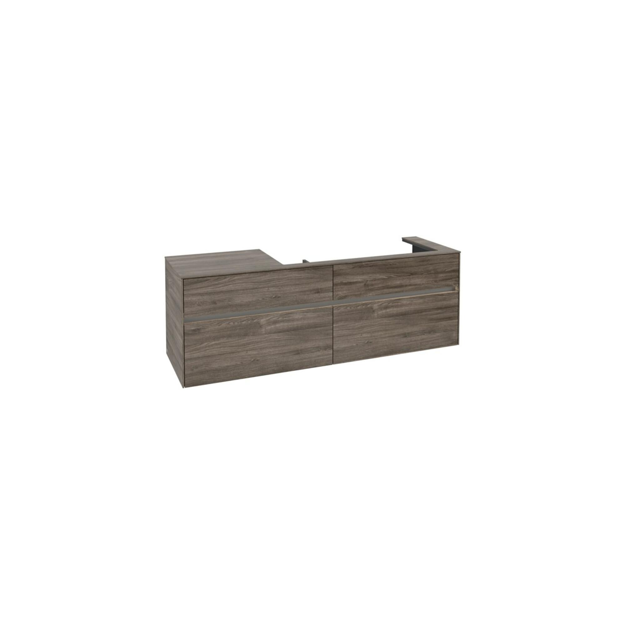 V&B Waschtischunterschrank Collaro 160X54,8X50Cm, Wt R, Led 12W, St. Oa ; Villeroy & Boch (C030B0RK)