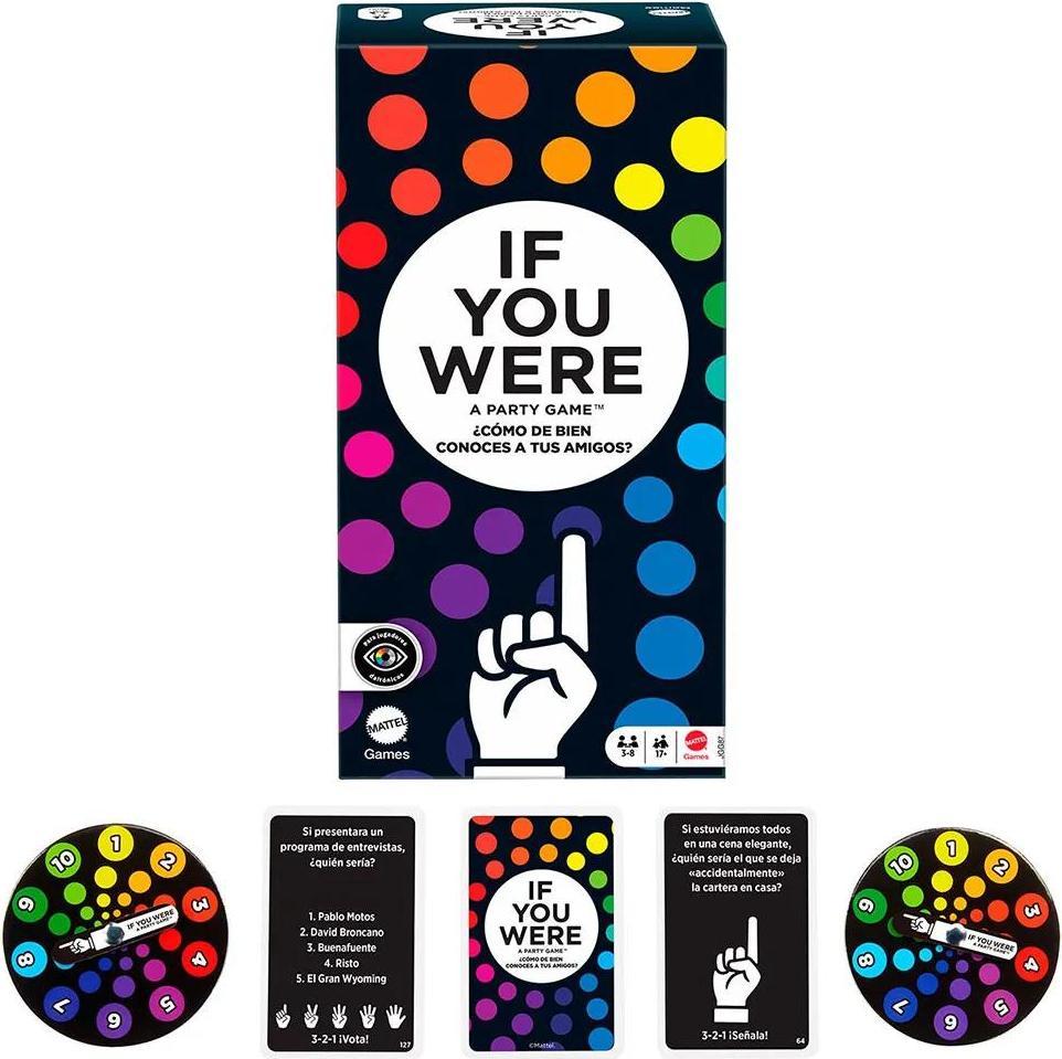 Mattel Games Party If You Were Gioco Da Tavolo Multicolore Multicolore Taglia Unica