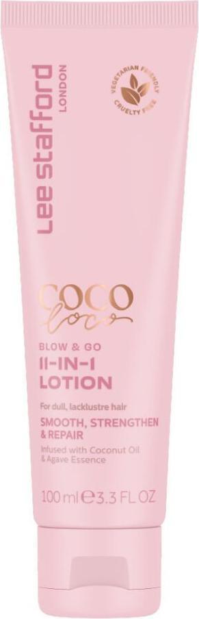 Lee Stafford Coco Loco & Agave Lozione 11 In 1 Blow & Go 100Ml