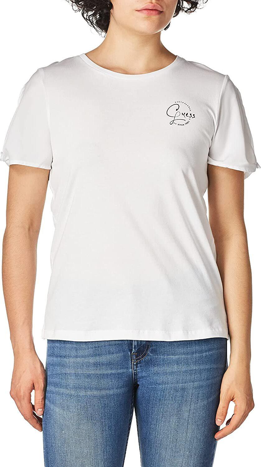 T-Shirt Guess A Maniche Corte, Donna Cn Geeta