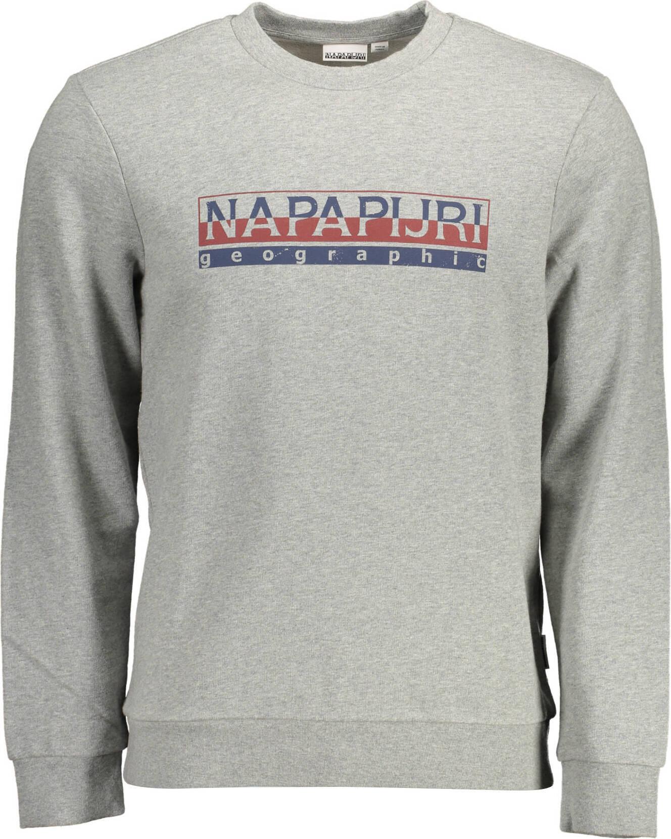 Napapijri Camicia Senza Cerniera Uomo Grigio : Colore - Grigio, Taglia - 2XL Taglia: 2XL Colore: Grigio