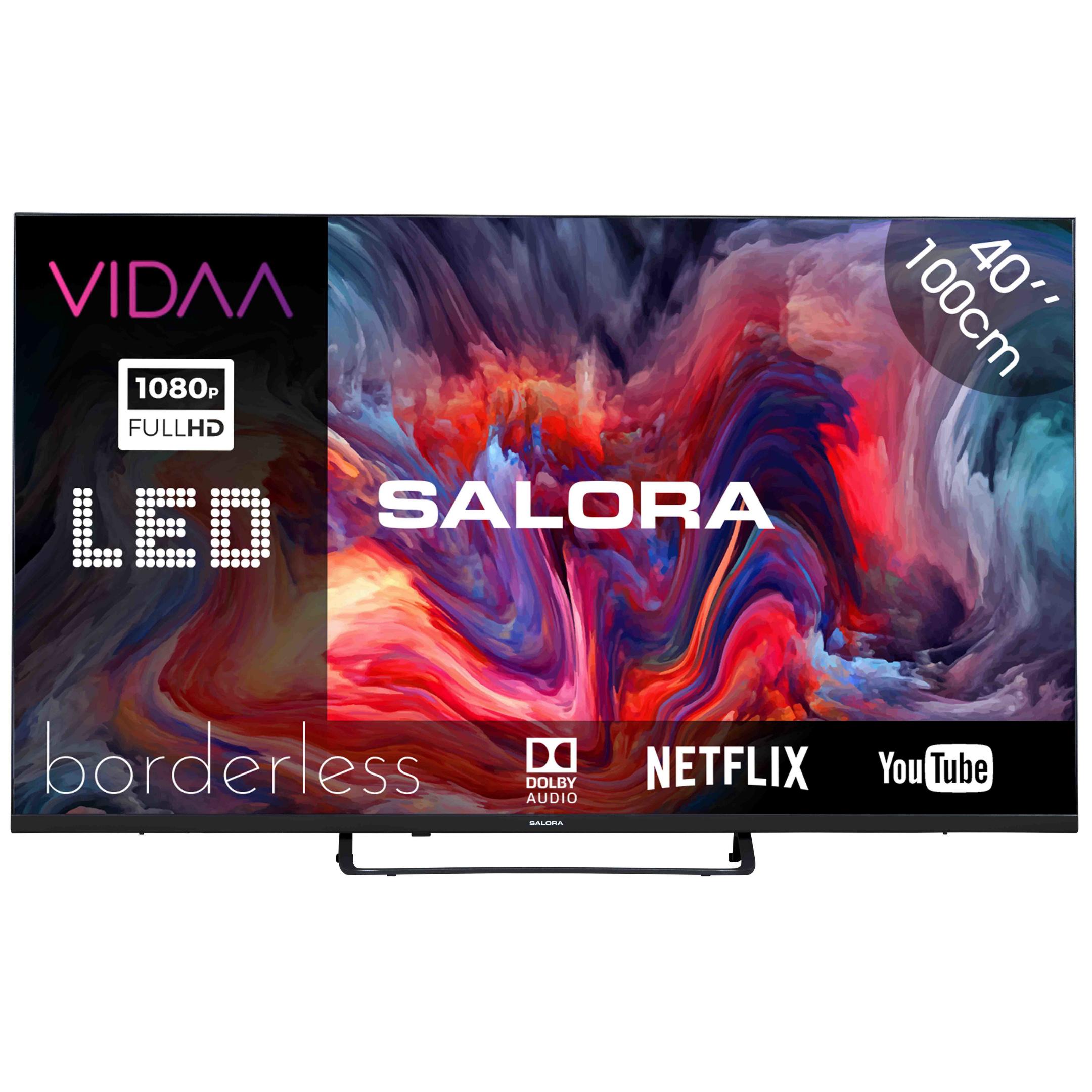 Salora FOD40TV - Smart Tv - Vidaa - Televisore - Smart Tv 40 Pollici - Televisore - Full Hd