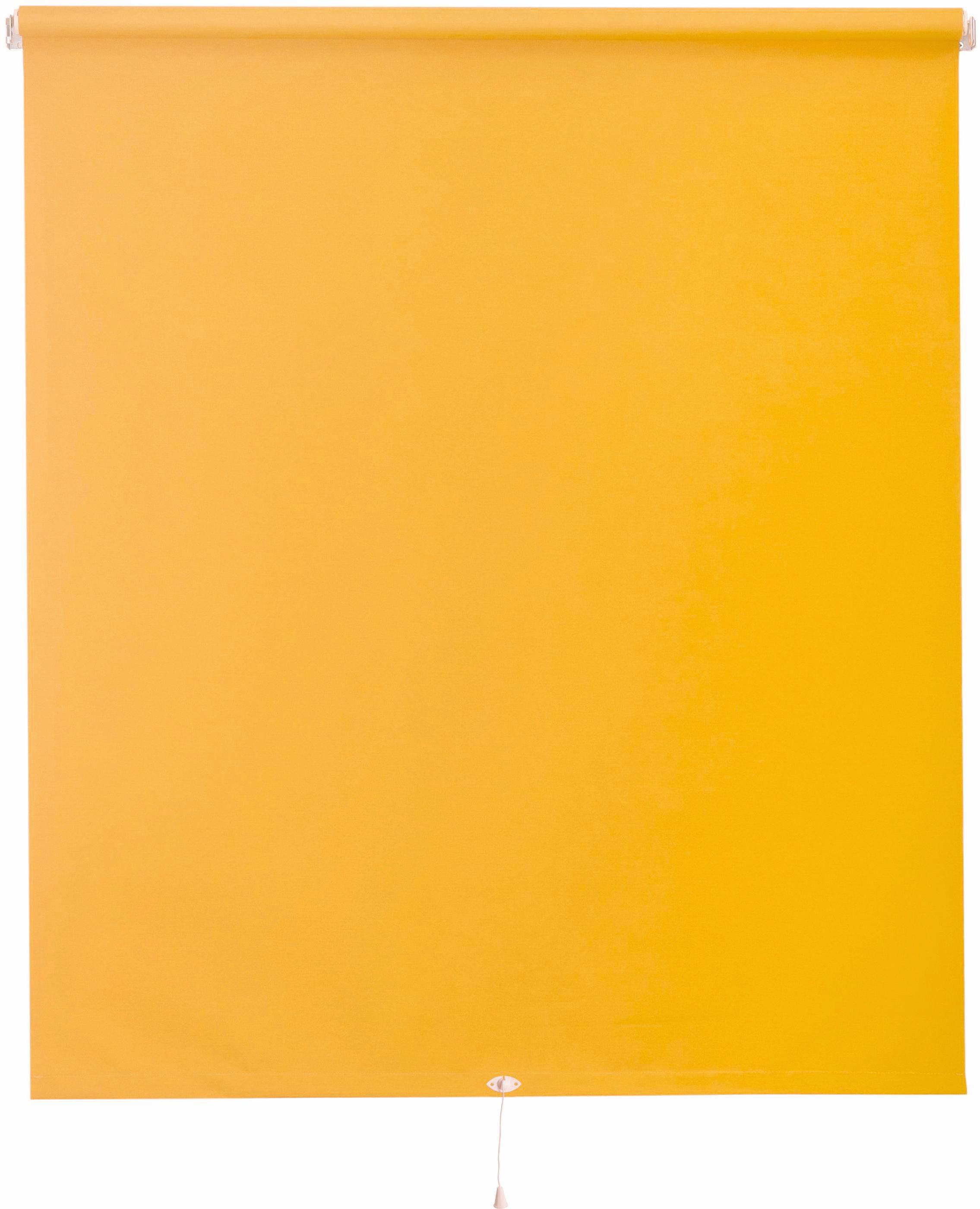 Springrollo SUNLINES "Uni" Gr. 1, orange (mandarine), B:62cm H:180cm, Polyester, Rollos, Springrollo, 1 Stück