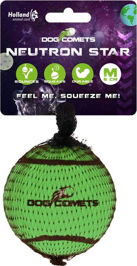 Cane Cometa Neutron Star Green 1Pz Con Squeaker