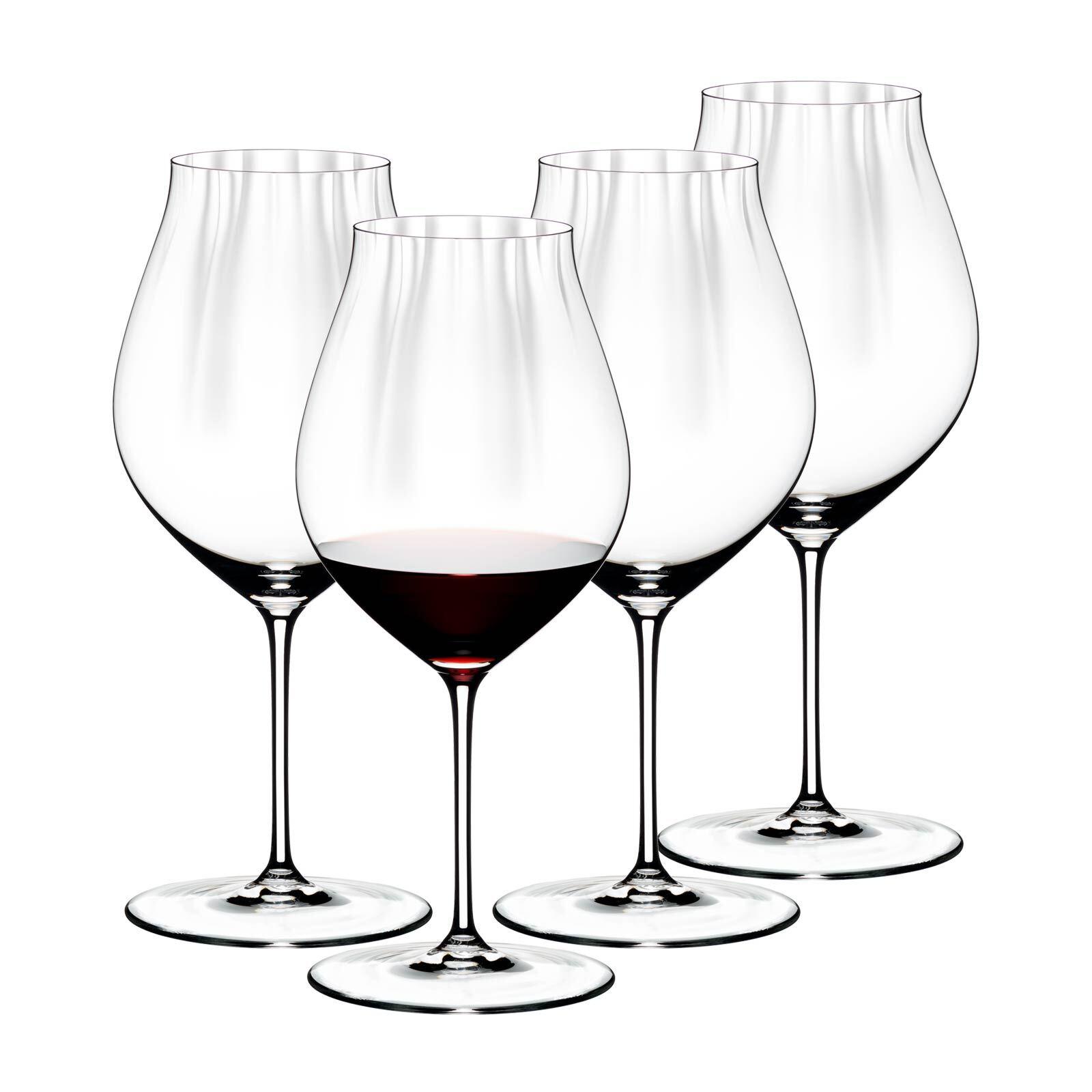 Rotweinglas "Pinot Noir Gläser Performance 830 ml 4er Set transparent", bunt (transparent), Glas, RIEDEL THE WINE GLASS COMPANY, Trinkgefäße, Rotweinglas