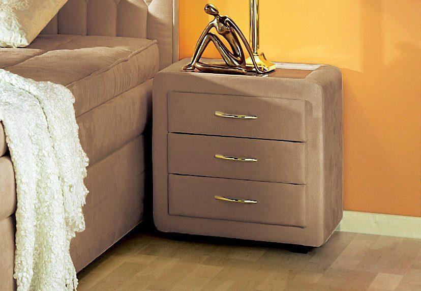 Nachtkommode MAINTAL, braun (cappuccino), B:48cm H:50cm T:43cm, Sideboards, Nachtkommode