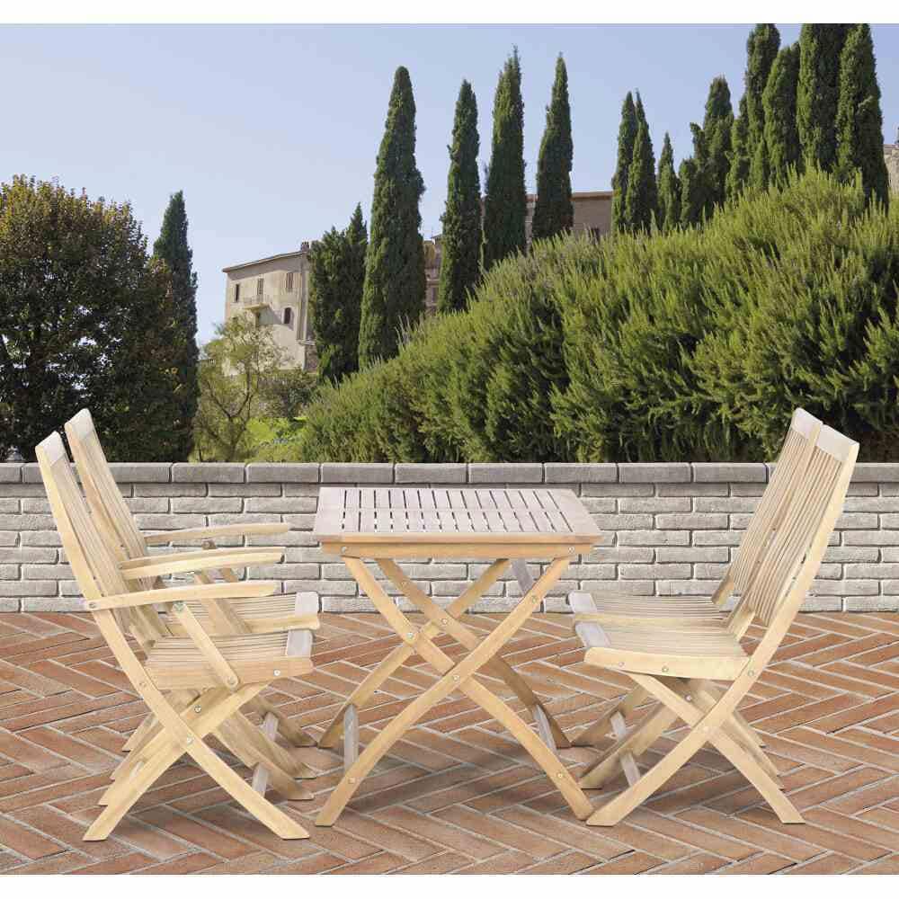 Gartensessel SIENA GARDEN "Paleros", braun, B:53,5cm H:97cm T:65cm, Sessel, Gartensessel
