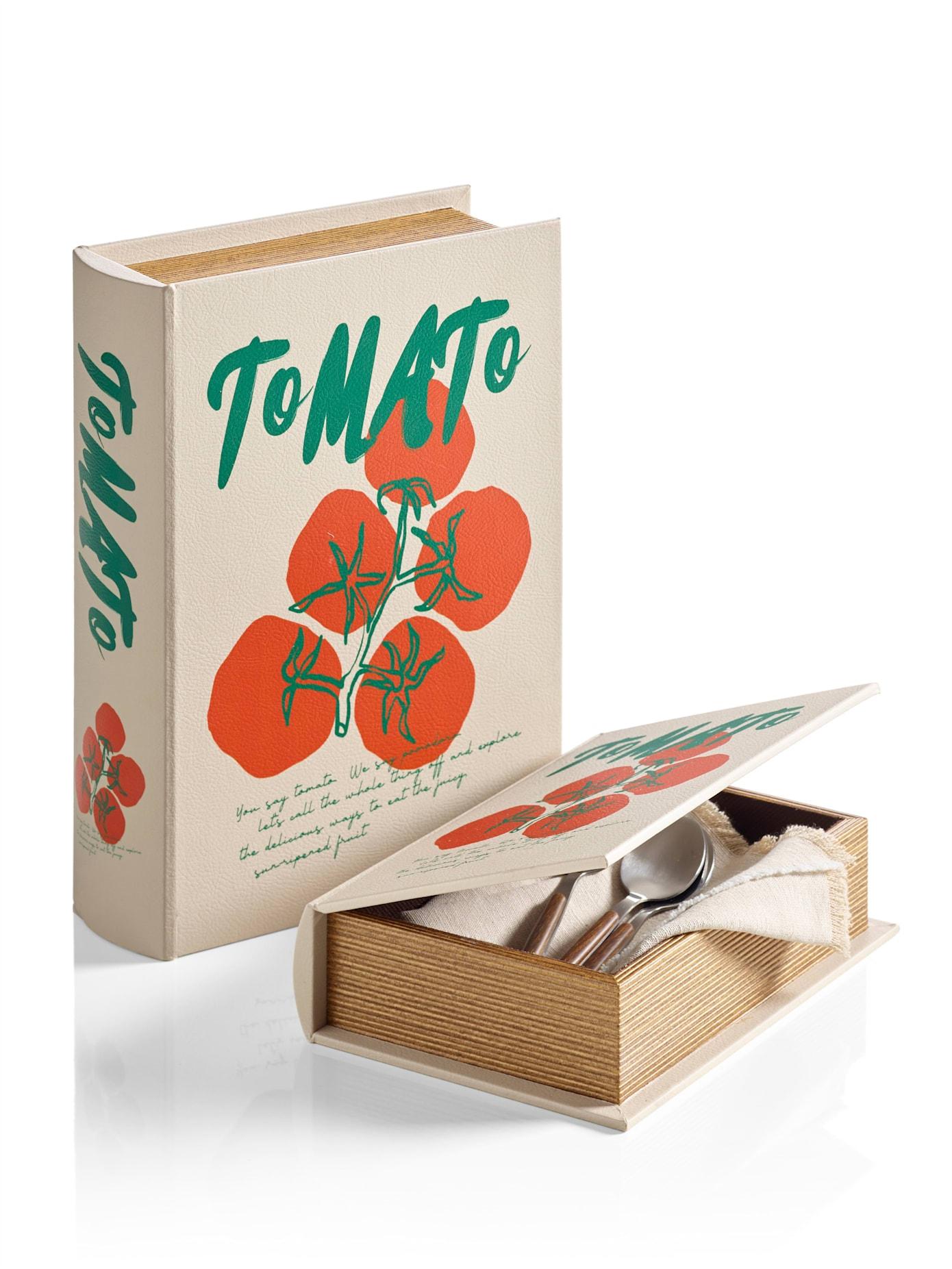 HEINE HOME Dekoschale, natur, rot, Dekoschalen, Dekoschale