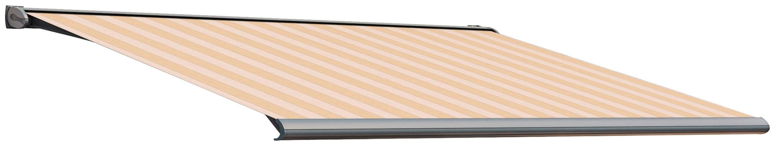 Kassettenmarkise WISMAR "S-Compact", beige, B:500cm H:19cm, Polyacryl, Markisen, Kassettenmarkise