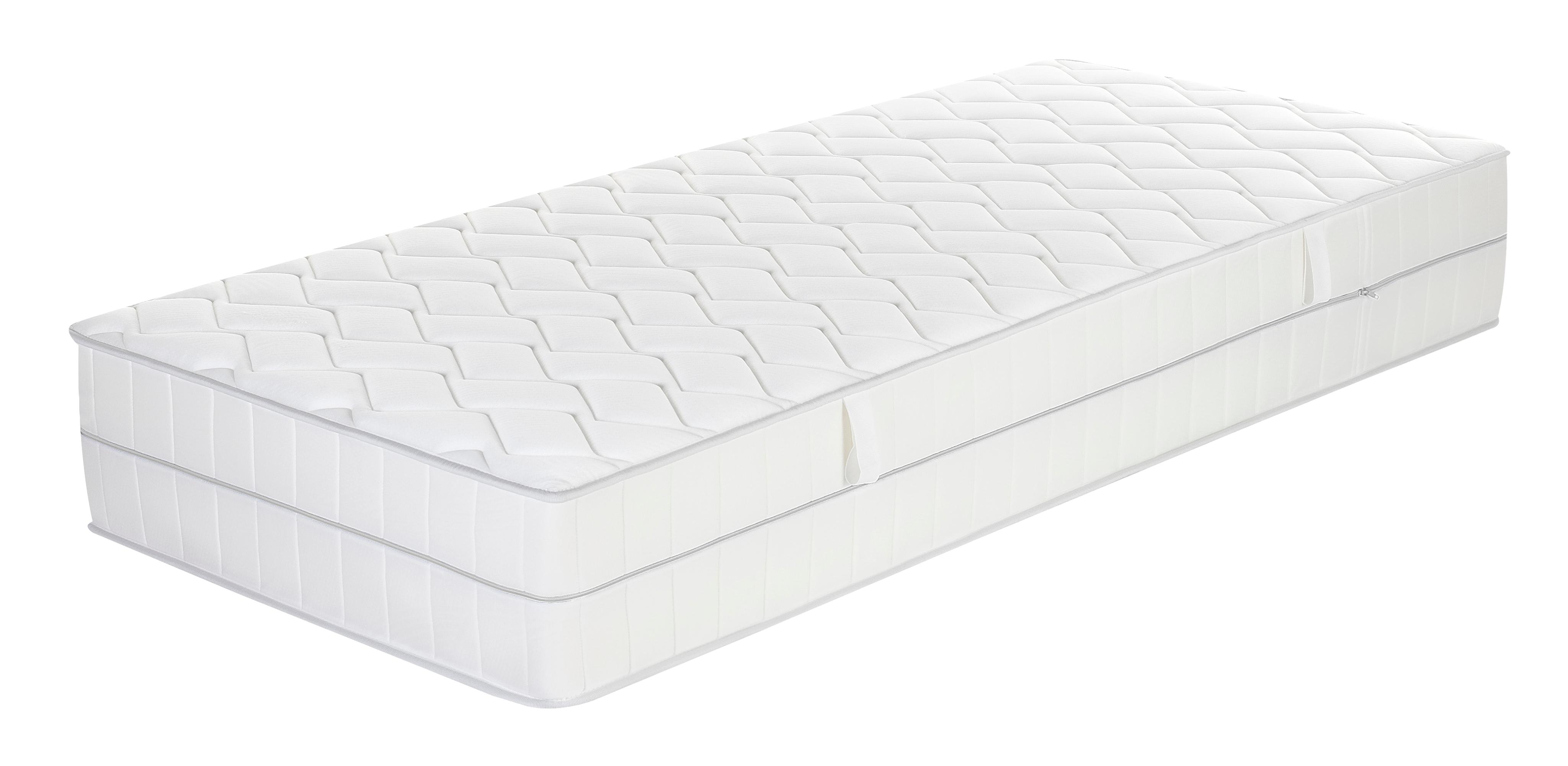 Komfortschaummatratze DI QUATTRO "Matratze Airy Form Luxus, Matratze in 90x200 cm und weiteren Größen" Gr. 4, weiß (weiß, neutral), B:90cm H:29cm L:200cm, Bezug: 100% Polyester, Matratzen, Komfortschaummatratze, Die Matratze, die atmet. Extra hoch und komfortabel, Schnäppchenpreis, Topseller