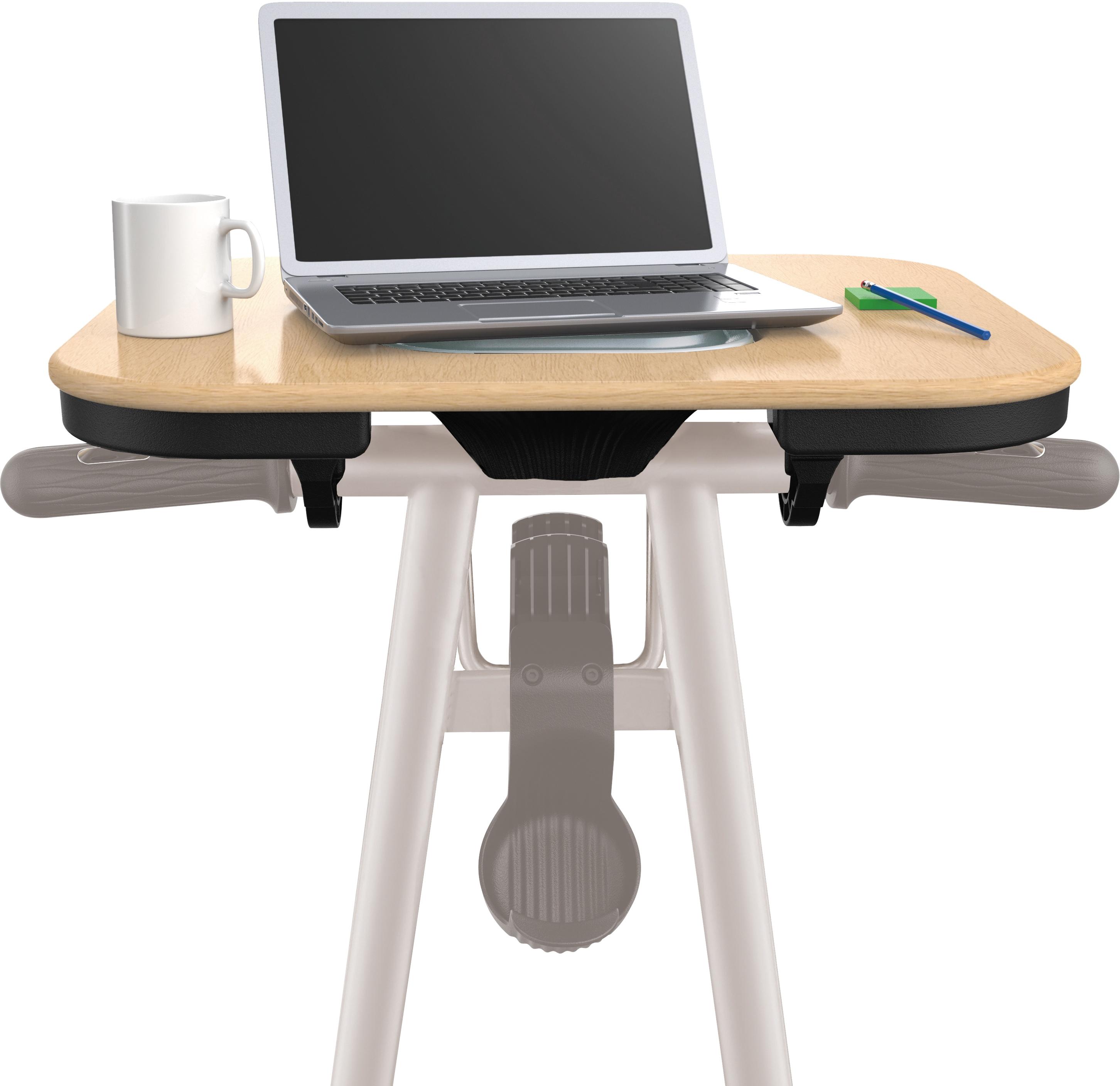 Ablagetisch HORIZON FITNESS "Ablagetisch für BT Fahrradtrainer", braun, Tische, B/H/T: 55,8cm x 1,5cm, Ablagetisch, B:55,8cm H:1,5cm