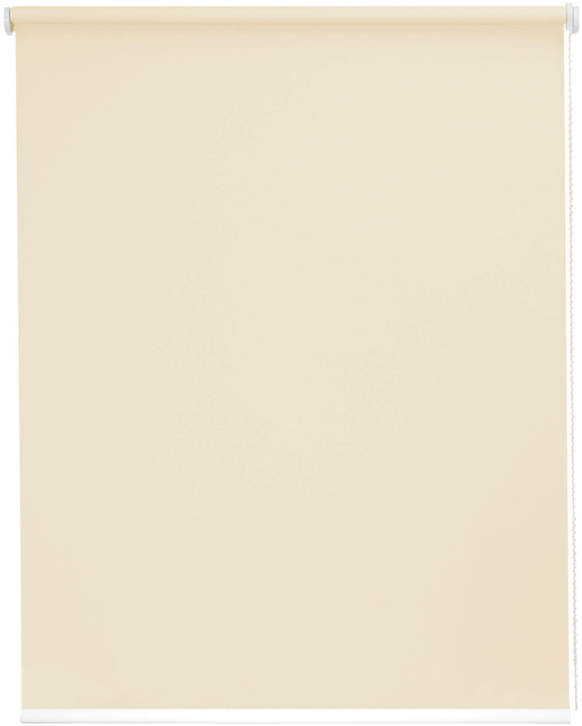 Seitenzugrollo SUNLINES "Young Style Blackout", beige (sand, weiß), B:122cm H:180cm, Aluminium, Kunststoff, Polyester, Rollos, Seitenzugrollo