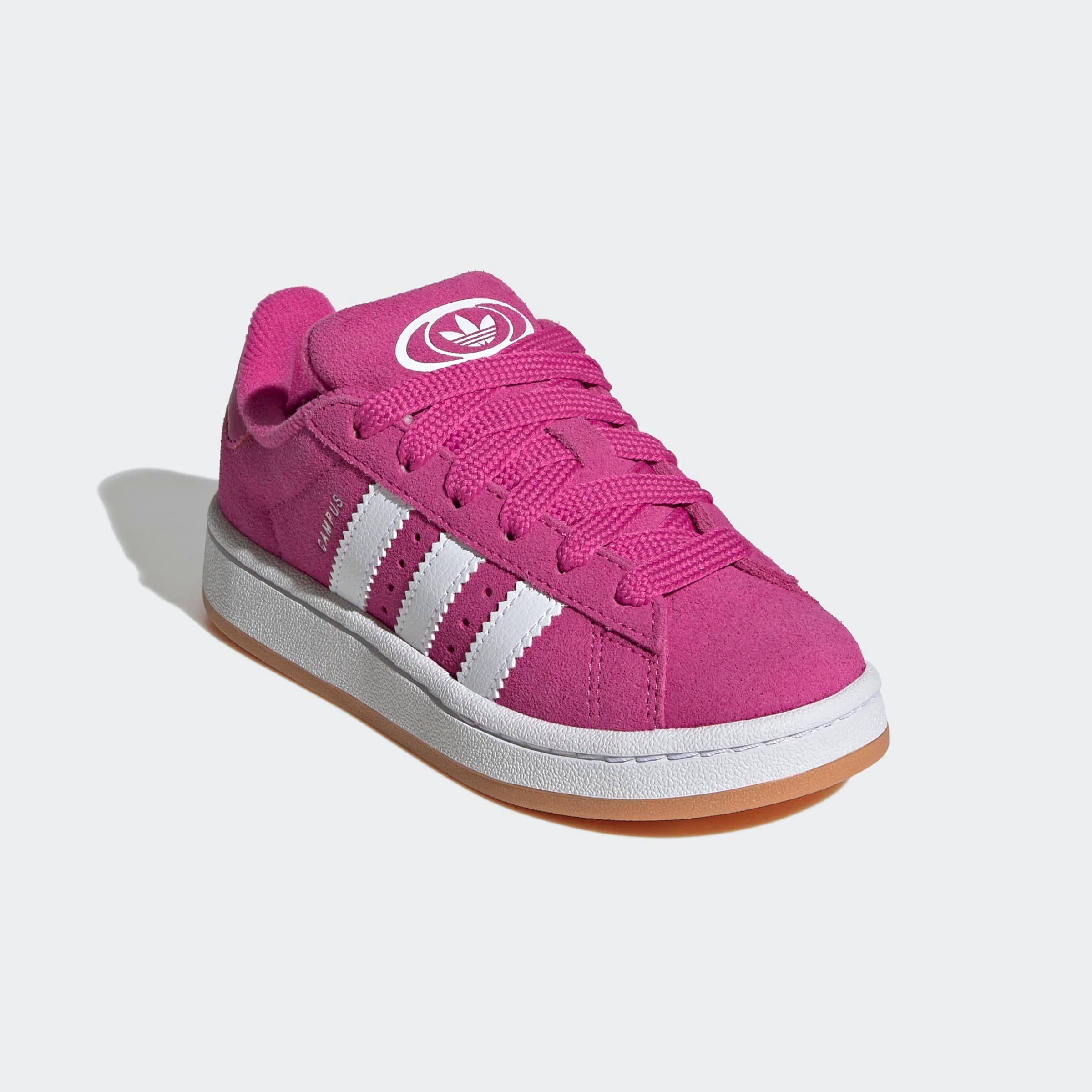 Sneaker ADIDAS ORIGINALS "CAMPUS 00S", Mädchen, Gr. 33, selufu, ftwwht, gum2, Leder, Synthetik, Schuhe Sneaker, für Kinder