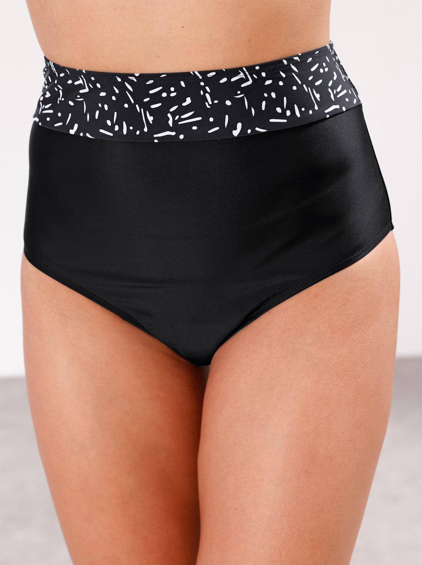 Bikini-Hose, Damen, Gr. 40, Normalgrößen, schwarz, Polyamid, Badehosen Bikini-Hose