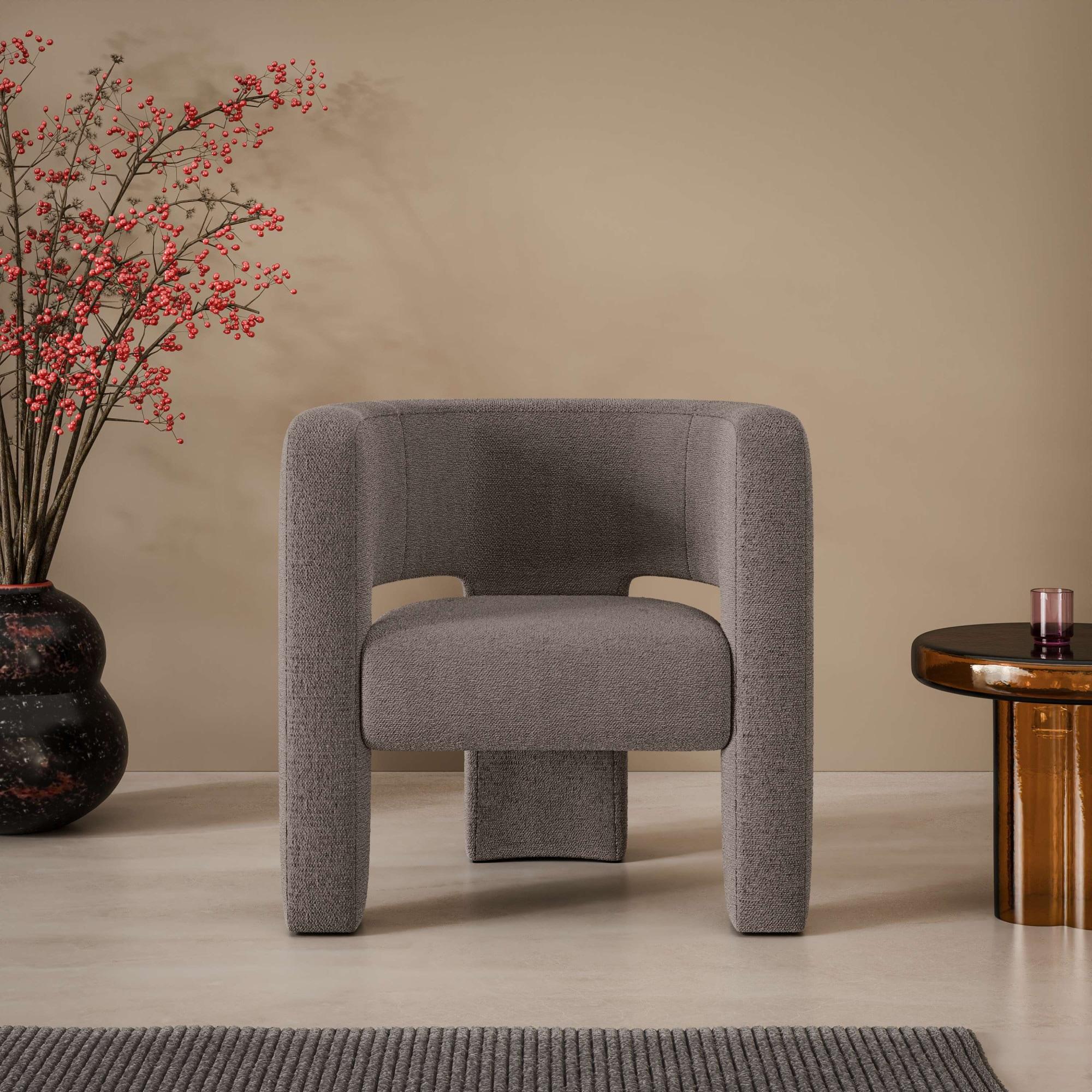 Sessel "Ohrensessel SELMIA Moderner Lounge-Sessel Einzelsitz, B/T/H 73/62/76cm", braun, B:73cm H:76cm T:62cm, 100% Polyester, LEGER HOME BY LENA GERCKE, Sessel, Sessel, Relaxsessel/Lehnstuhl, erhältlich in trendigen Stoff- und Farboptionen