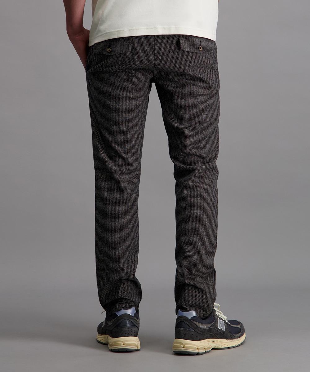 Leinenhose "ESRA Leinen", Herren, Gr. 30, Länge 30, toffee pattern, Web, Obermaterial: 52% Baumwolle, 30% Polyester, 16% Viskose, 2% Elasthan, PIONEER AUTHENTIC JEANS, unifarben, regular fit knöchellang, Hosen Leinenhose, mit Tunnelzug