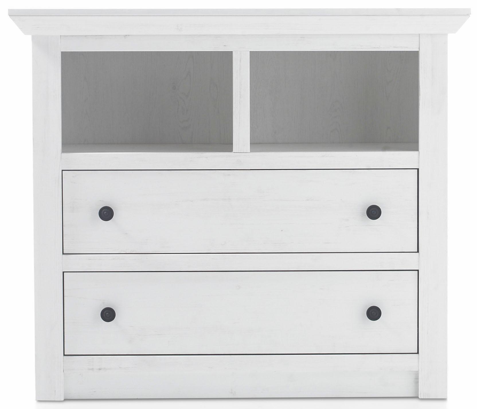 Kommode HOME AFFAIRE "California", weiß, B:104cm H:90cm T:45cm, FSC-zertifizierter Holzwerkstoff, Sideboards, Kommode, 104 cm breit