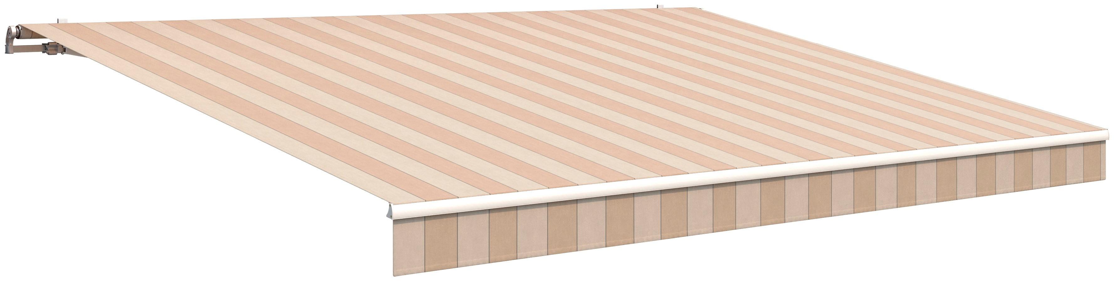 Gelenkarmmarkise WISMAR "Classic", beige, B:450cm H:25cm, Polyacryl, Markisen, Gelenkarmmarkise