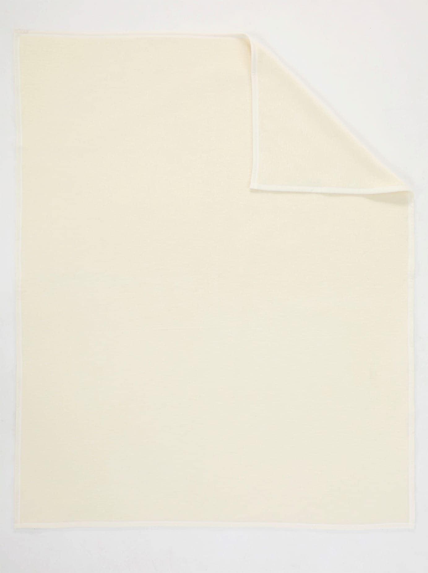 Wohndecke BIEDERLACK Gr. 2, beige (ecru), B:220cm L:240cm, 100% Baumwolle, Wohndecken, Wohndecke