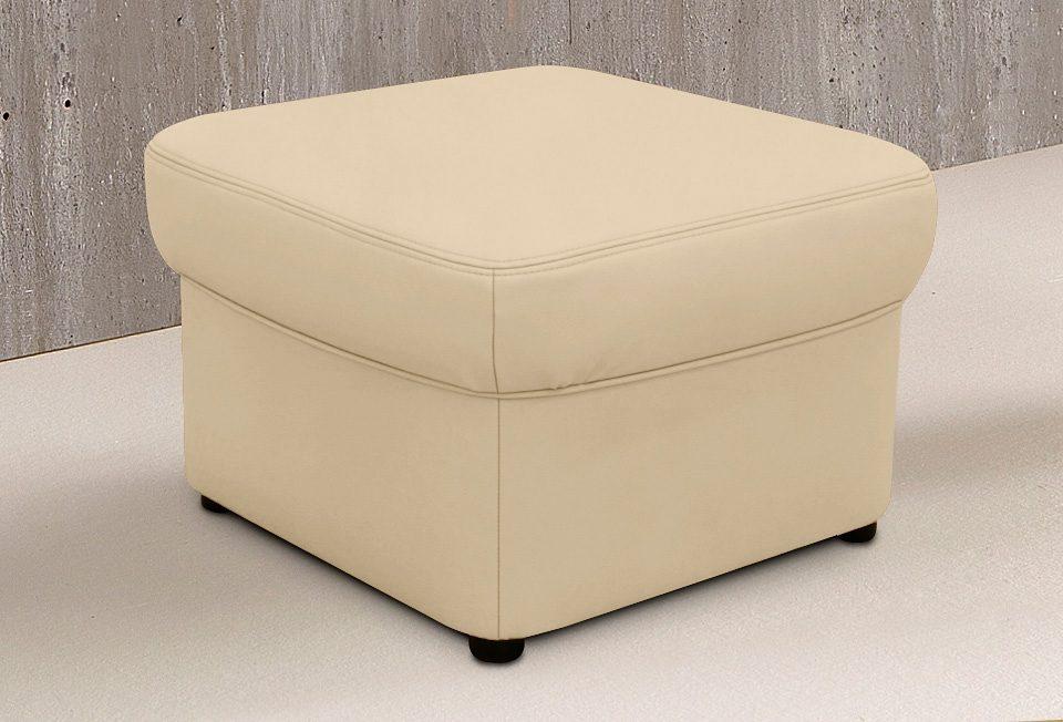 Hocker DOMO COLLECTION "Papenburg", beige (natur), B:57cm H:41cm T:57cm, Luxus-Microfaser (100% Polyester);Struktur ( 90% Polyester, 10% Polyacryl);Microfaser PRIMABELLE (100% Polyester);Kunstleder SOFTLUX;Chenilleoptik (95% Polyester, 5% Polyamid);Webstoff (100% Polyester), Hocker, Hocker, in großer Farbvielfalt