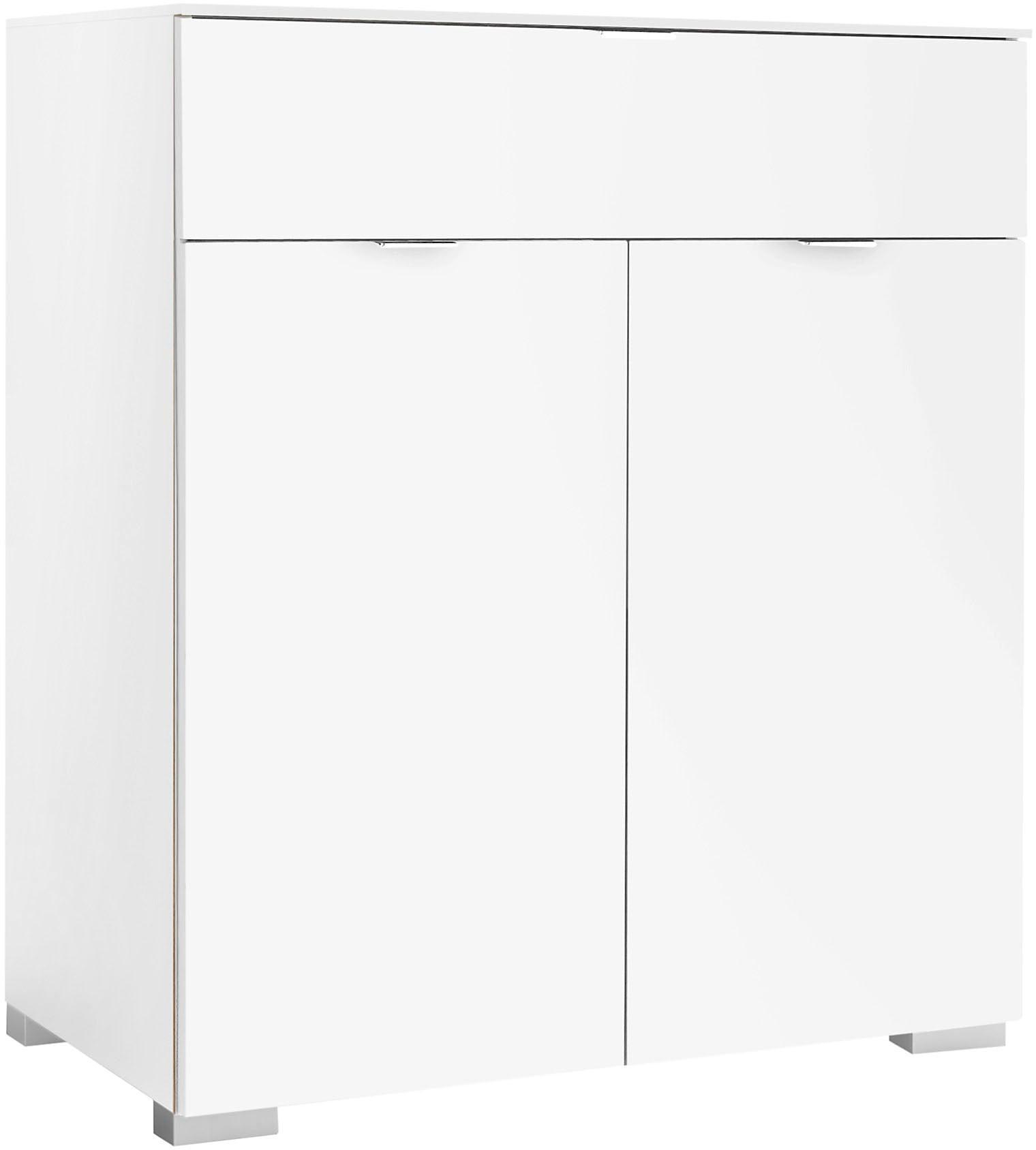 Kommode STAUD "Includo, Made in Germany", weiß, B:80cm H:96cm T:40cm, Sideboards, Kommode