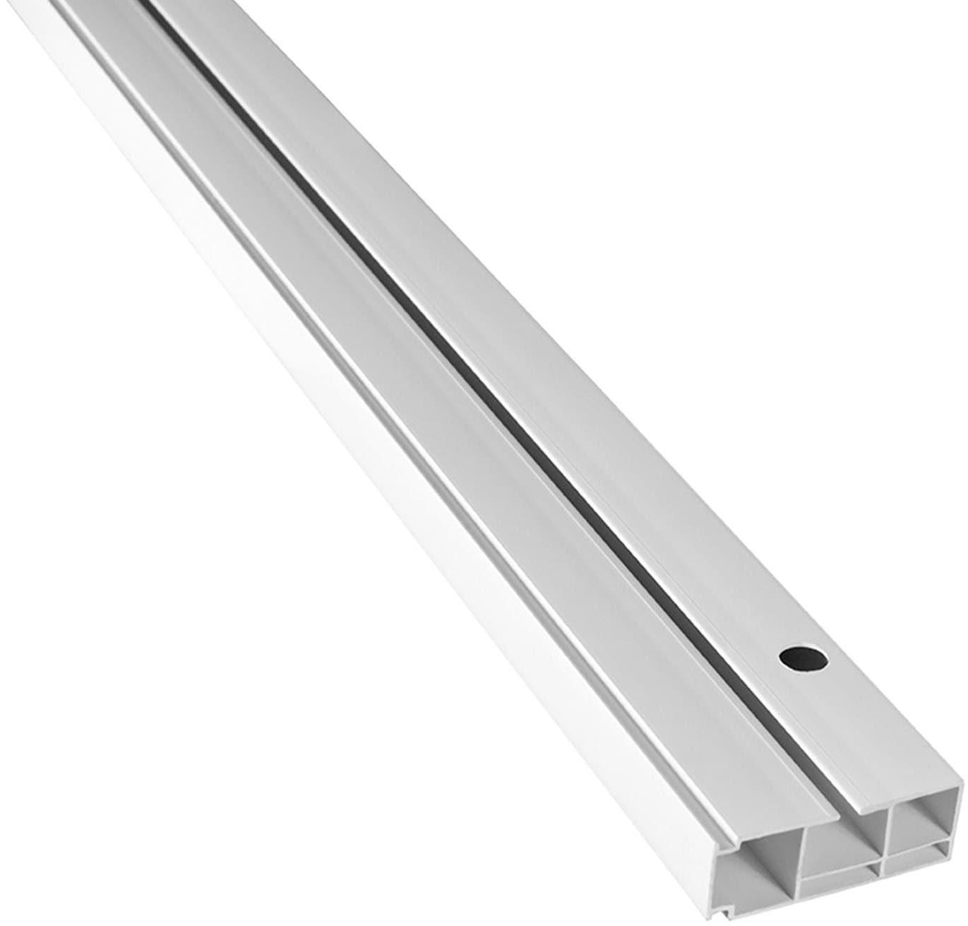 Gardinenschiene SN DECO GROUP "Vorhangschiene SH (1)" Gr. 4, weiß, L:200cm T:4,7cm, Kunststoff, Gardinenstangen, Gardinenschiene