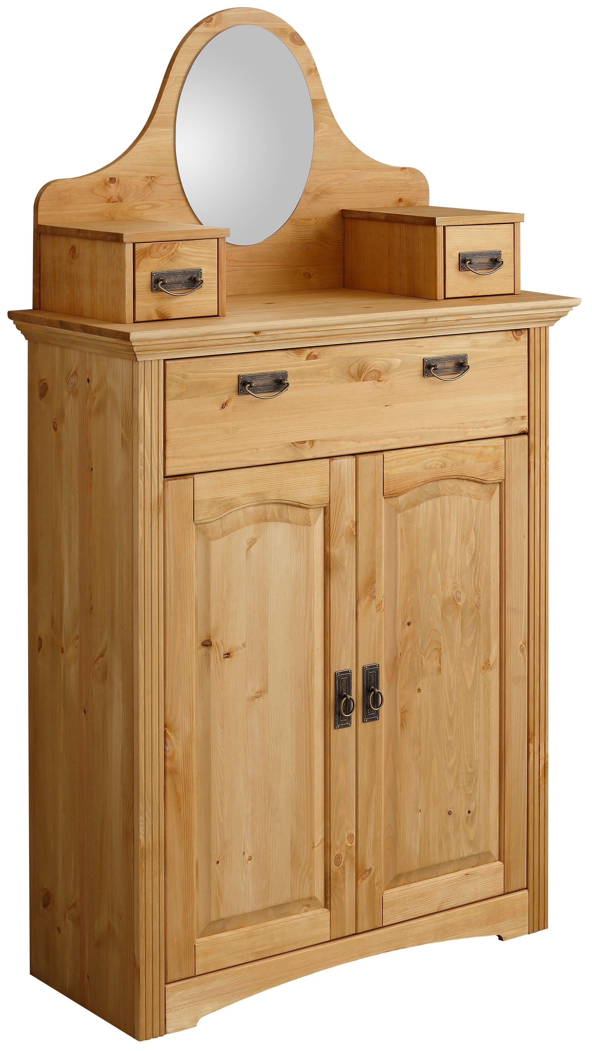 Kombikommode OTTO HOME "Konrad", beige (gelaugt geölt), B:94cm H:165cm T:39cm, Sideboards, Kombikommode, Breite 94 cm, aus massiver, FSC-zertifizierter Kiefer