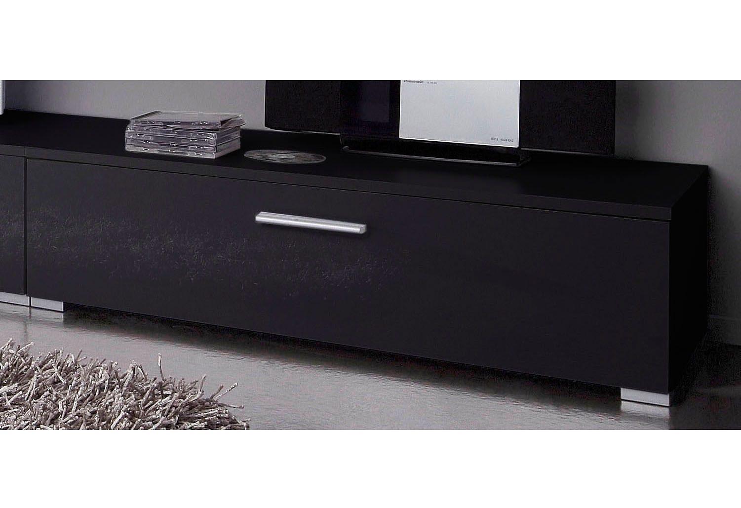 Lowboard HÖLTKEMEYER "Flame", schwarz, B:90cm, Sideboards, Lowboard, TV-Board, Breite 90 cm oder 120 cm