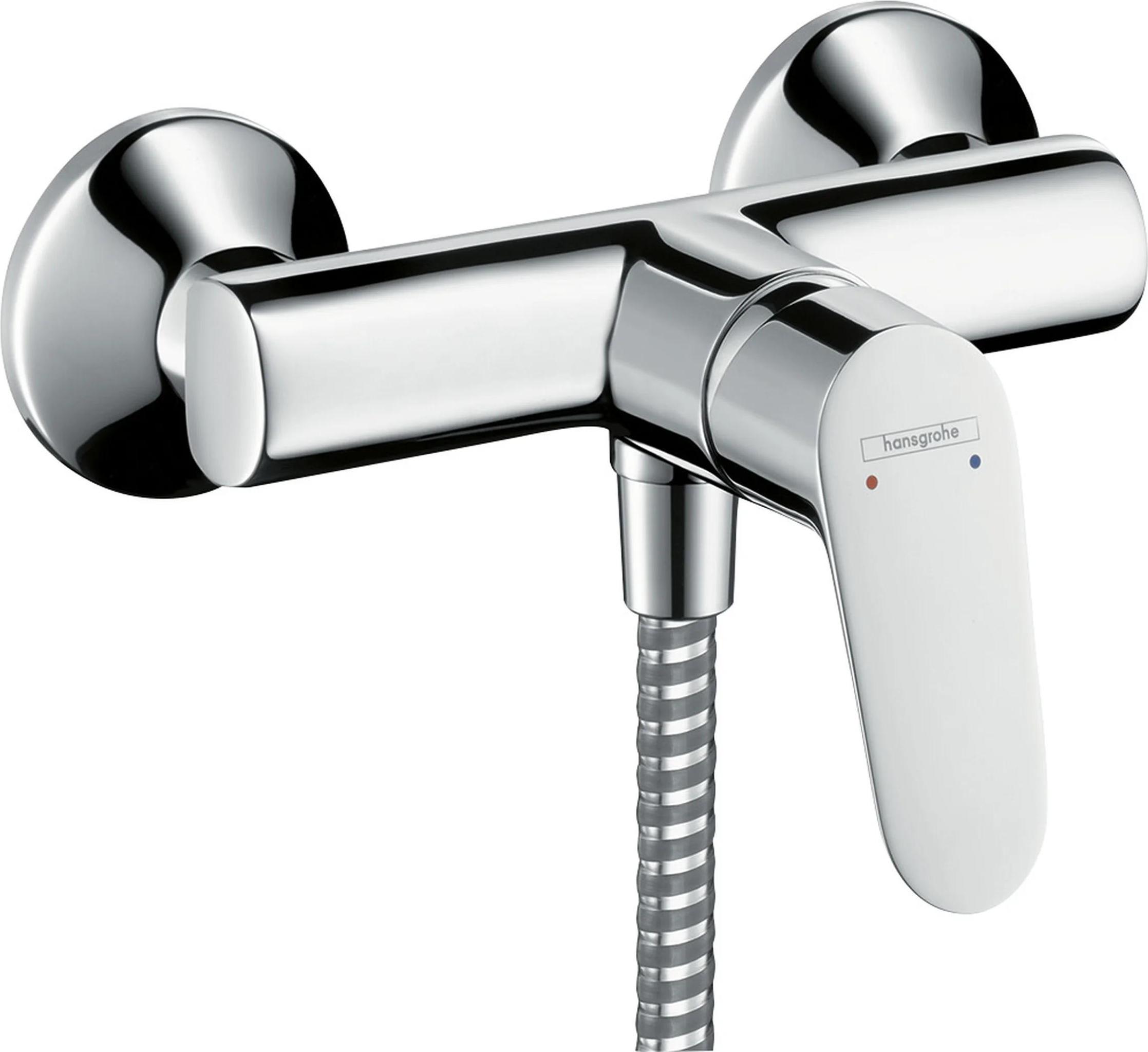 Hansgrohe Focus Miscelatore Monocomando Doccia Esterno Cromo 31960000 Manopola