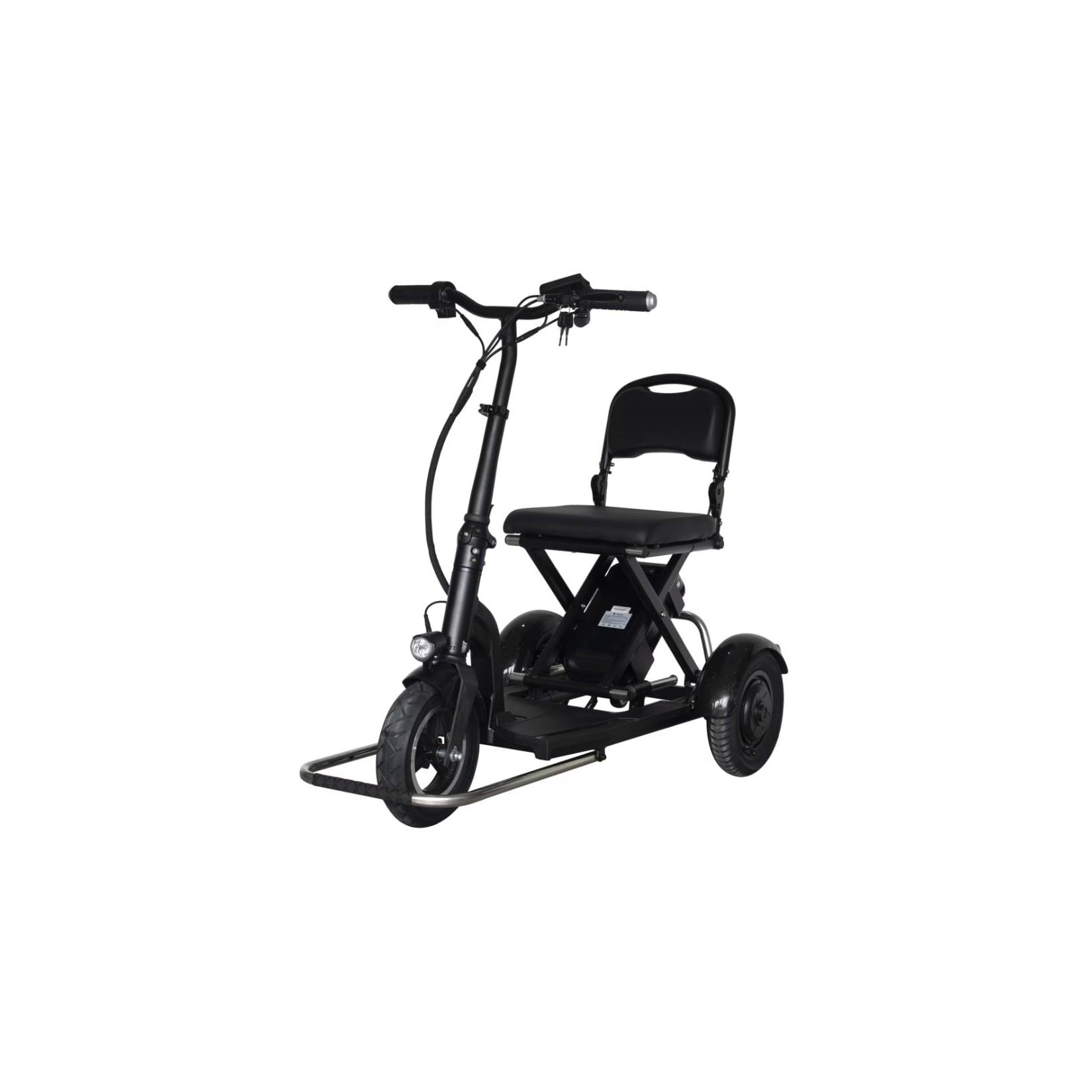 Elektro-Mobilitätshilfe MoBot Light schwarz - 3 Fahrstufen + Rückwärtsgang /klappbar