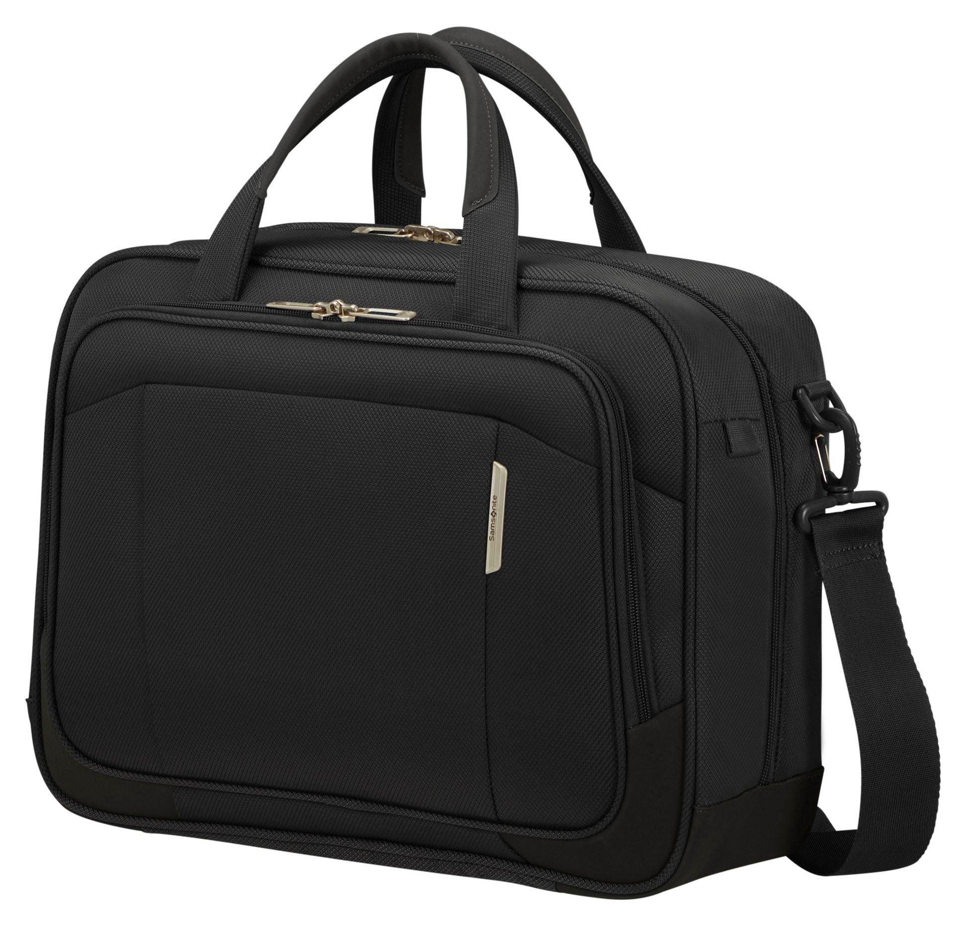 Laptoptasche SAMSONITE "RESPARK 56", Gr. B/H/T: 45cm x 33cm x 14cm, schwarz (ozone schwarz), Taschen Laptoptasche, Laptoptasche, Arbeitstasche Notebooktasche Notebook-Case
