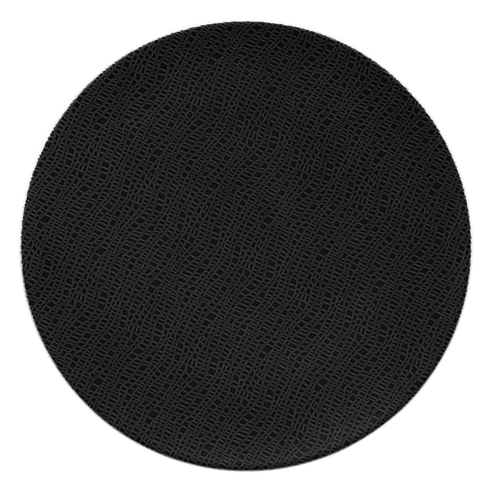 Servierplatte SELTMANN WEIDEN "Servierplatte Life Fashion ø 33 cm", schwarz (glamorous schwarz), L:33,3cm, Porzellan, Servierplatten, Servierplatte