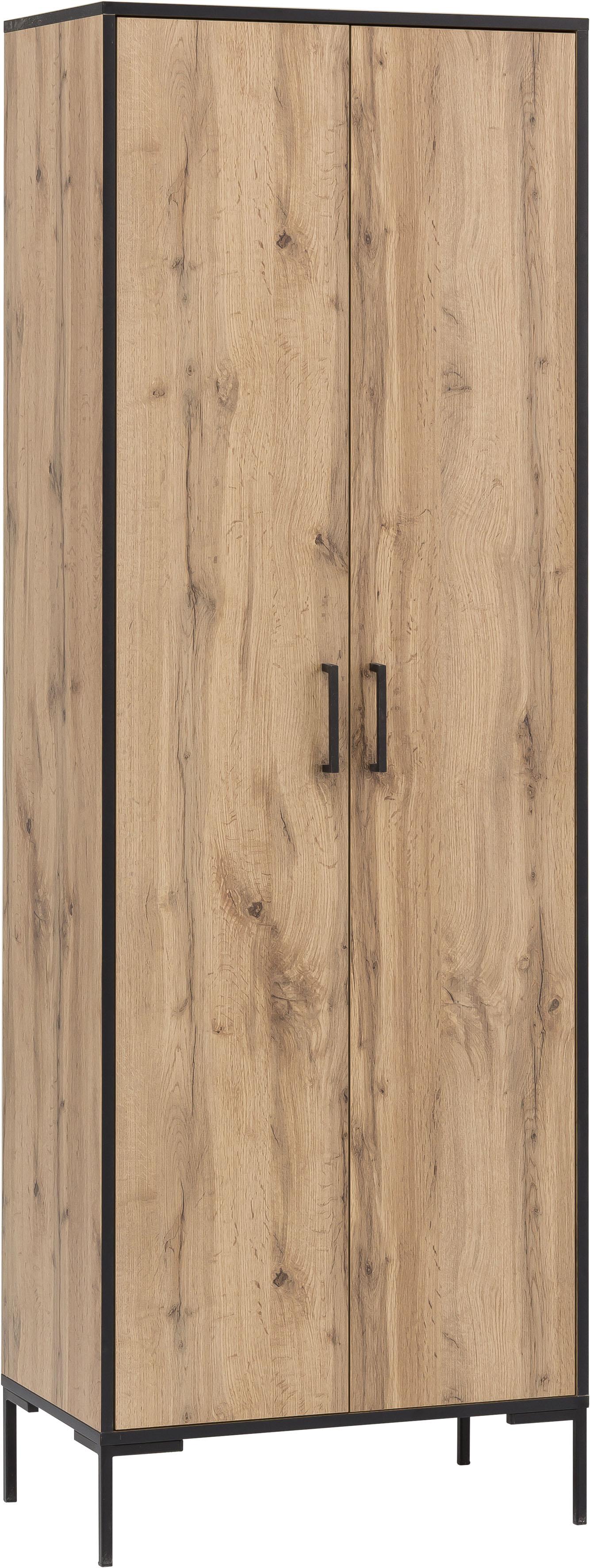 Aktenschrank SCHILDMEYER "Serie 2000", beige (eiche landhaus dekor), B:65,2cm H:194,2cm T:39cm, Schränke, Aktenschrank