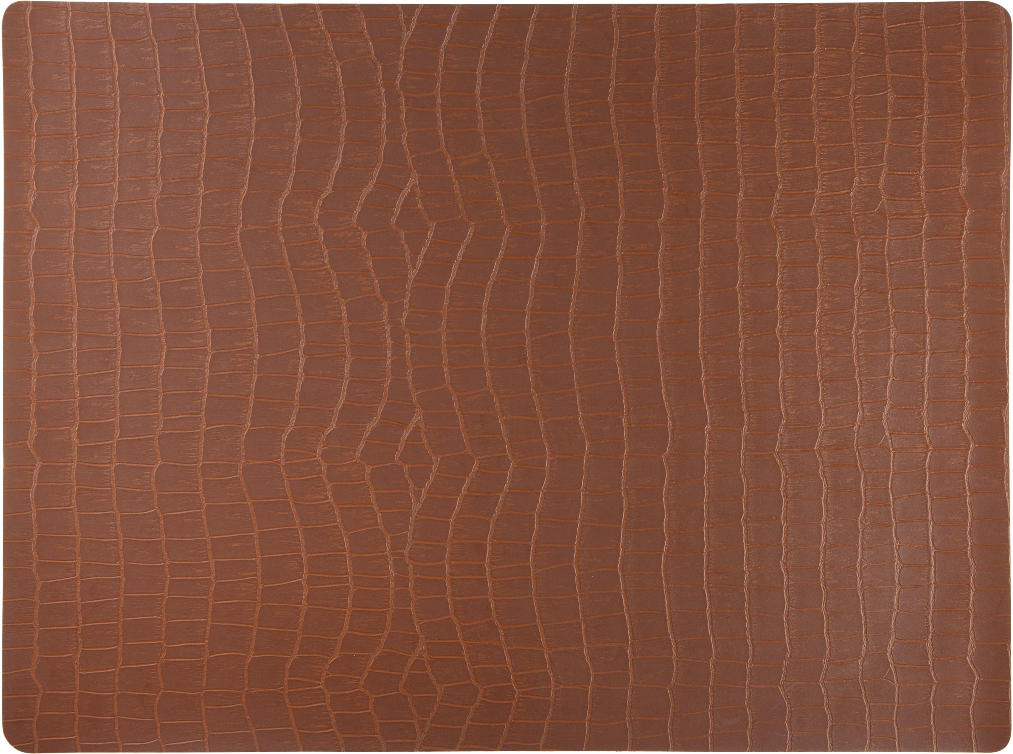 Platzset STUCO "Orinoco", braun, B:32cm L:42cm, Obermaterial: 82% PVC, 18% Polyester, Platzsets, Platzset