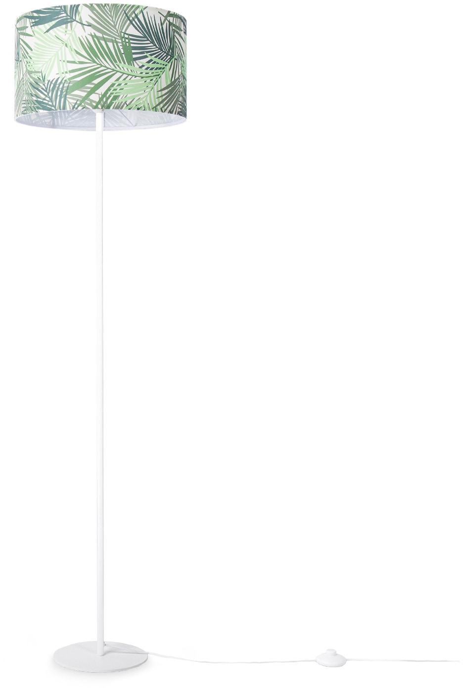 PACO HOME Stehlampe "Ostende 534", weiß, 1, Ø 38cm H: 144cm, Leuchten, Stehleuchte Kinderzimmer Lampe Leselampe Deko Wohnzimmer Palme, Stehlampe