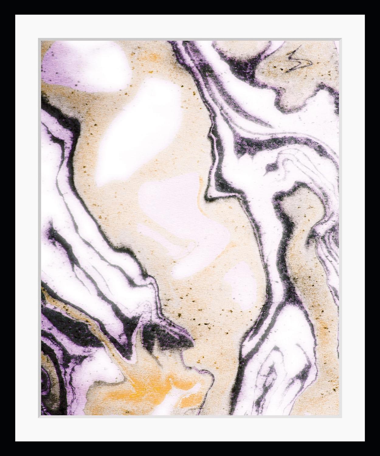 Bild QUEENCE "Dustin", bunt (farbe rahmen: schwarz, farbe bild(er): blau, türkis, pink, gelb), B:40cm H:50cm, Acrylglas, Holz, Papier, Bilder, Bild, HD Premium Poster-Druck inkl. Holzrahmen
