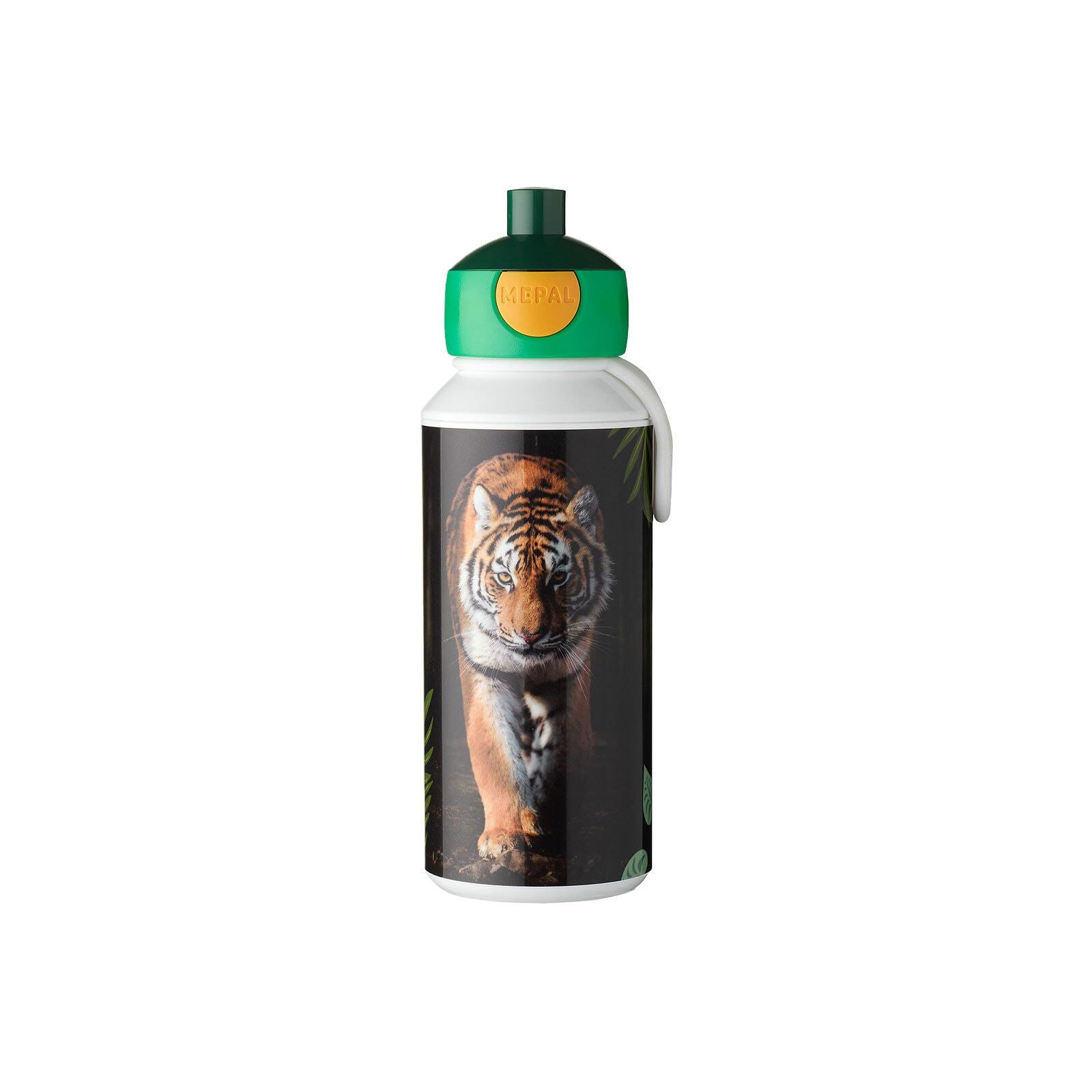 Trinkflasche MEPAL "Trinkflasche Campus 400 ml", bunt (wild tiger), 400ml, Trinkflaschen, Trinkflasche